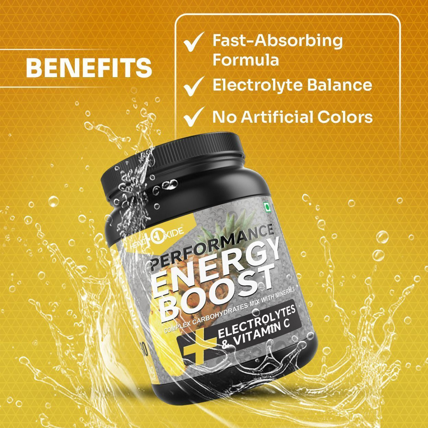 Image of HEALTHOXIDE Energy Boost Extra Power Sports Drink
