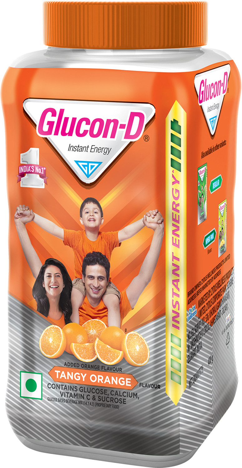 Image of GLUCON-D Tangy Orange Glucose Energy Drink