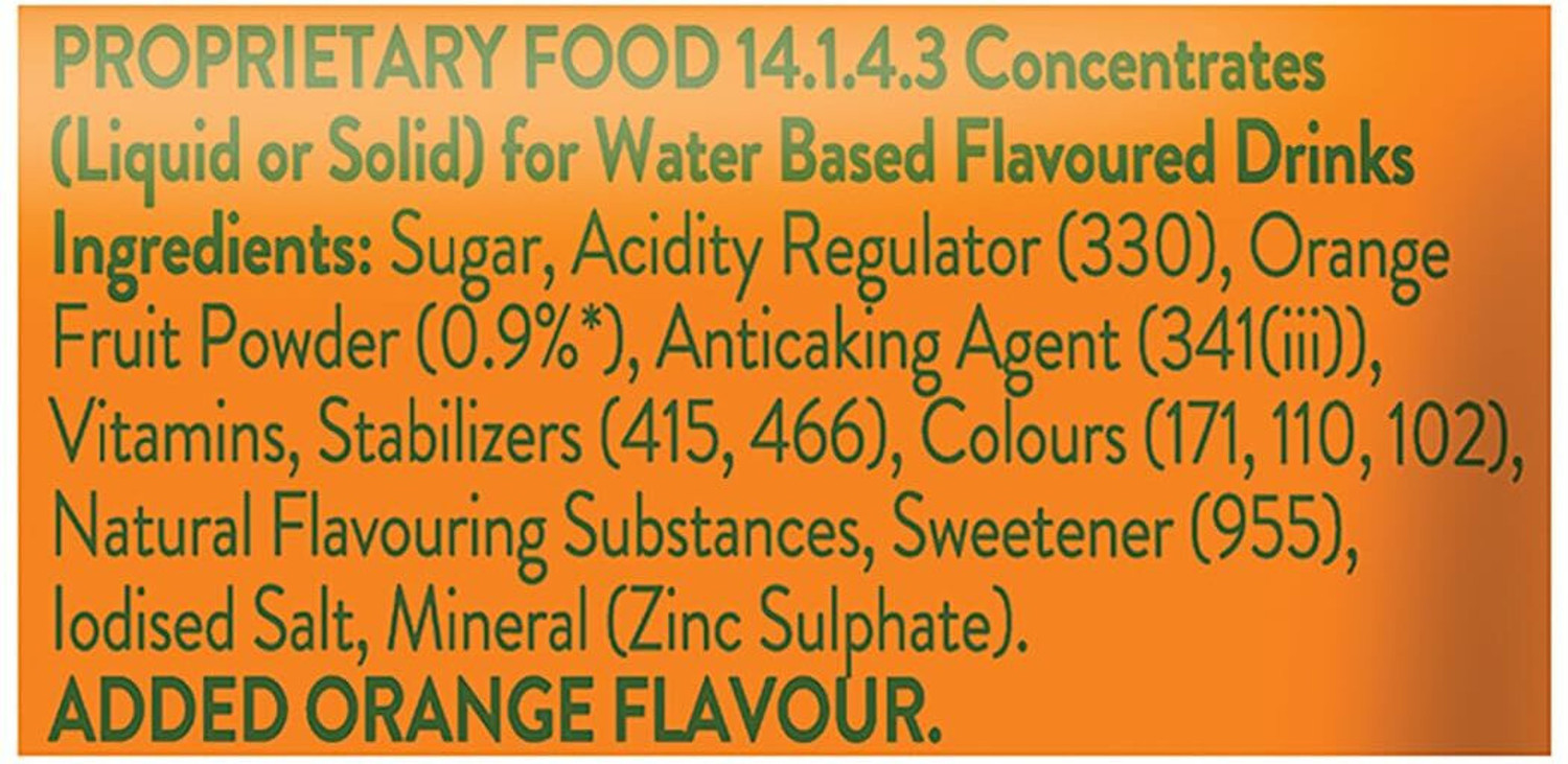 Image of TANG ORANGE POWDER REFRESHING & TASTY INSTANT MIX Nutrition Drink