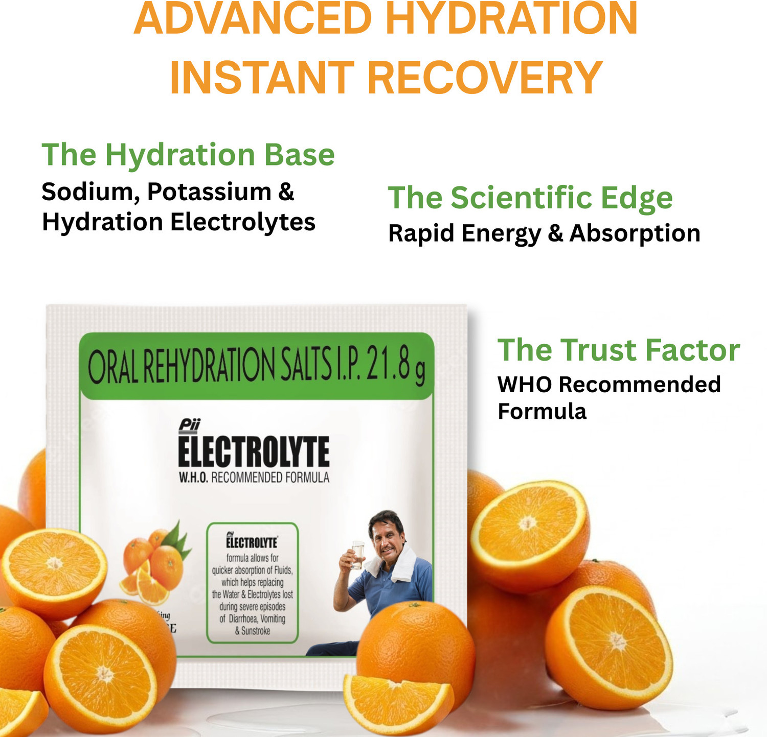 Image of PII ELECTROLYTE Electrolyte Drink Mix Powder Daily Hydration and Mineral Hydration Drink Energy Drink