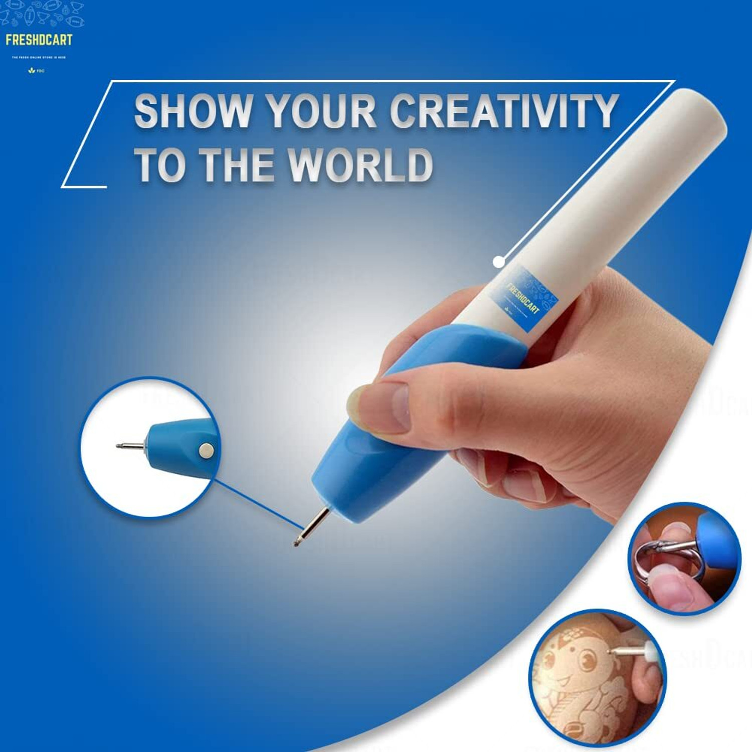 Image of FreshDcart Electric Engraving Pen Engraving Set
