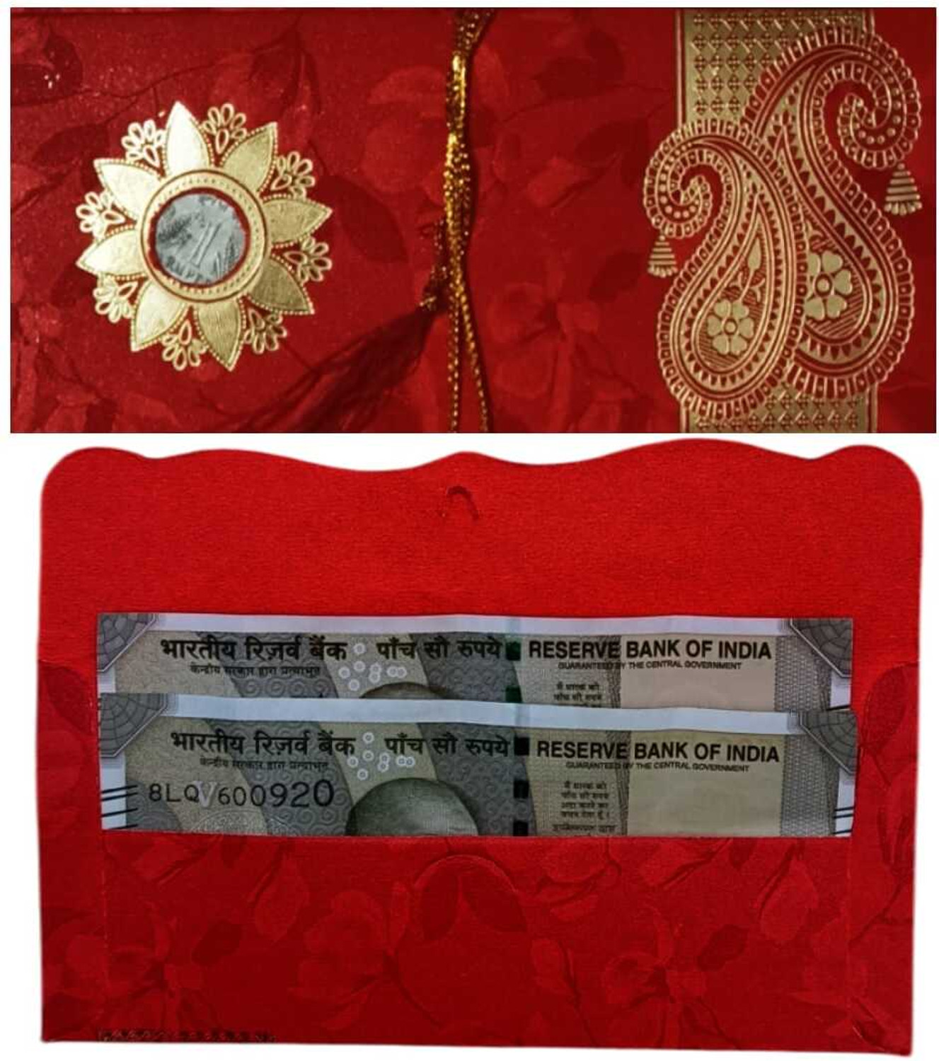 Image of STAR CREATION Premium 1 Rupee Coin Envelope Pack Of 50 Pcs Envelopes