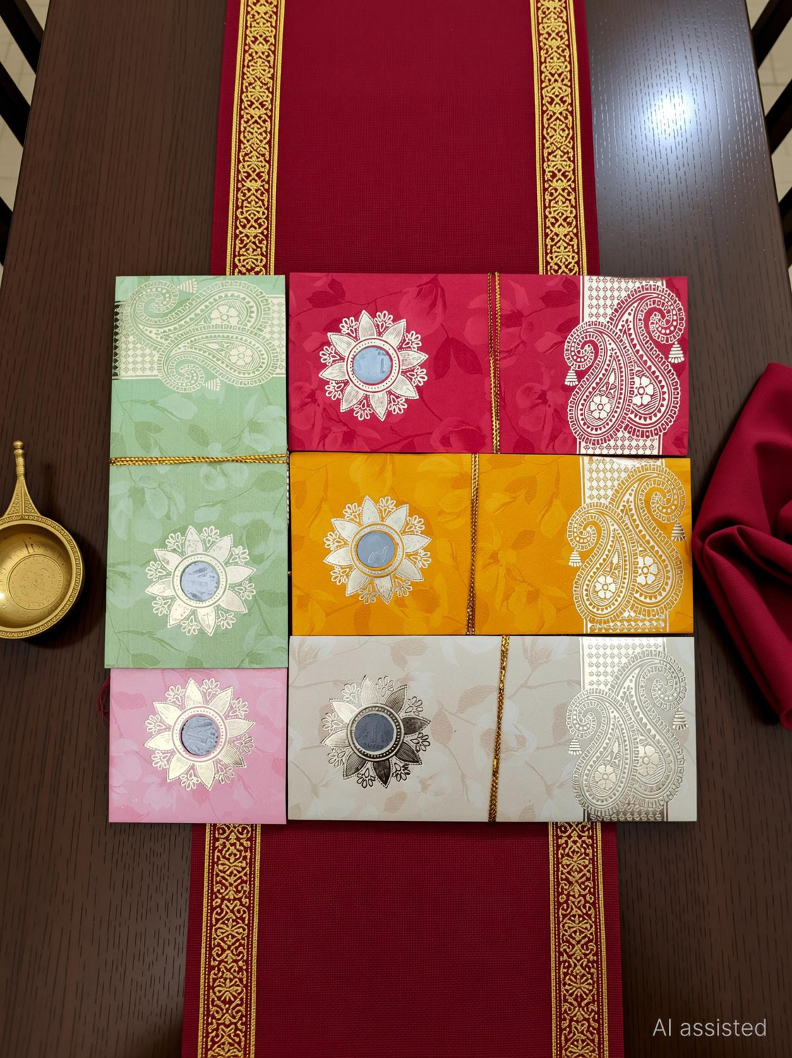 Image of STAR CREATION Premium 1 Rupee Coin Envelope Pack Of 50 Pcs Envelopes