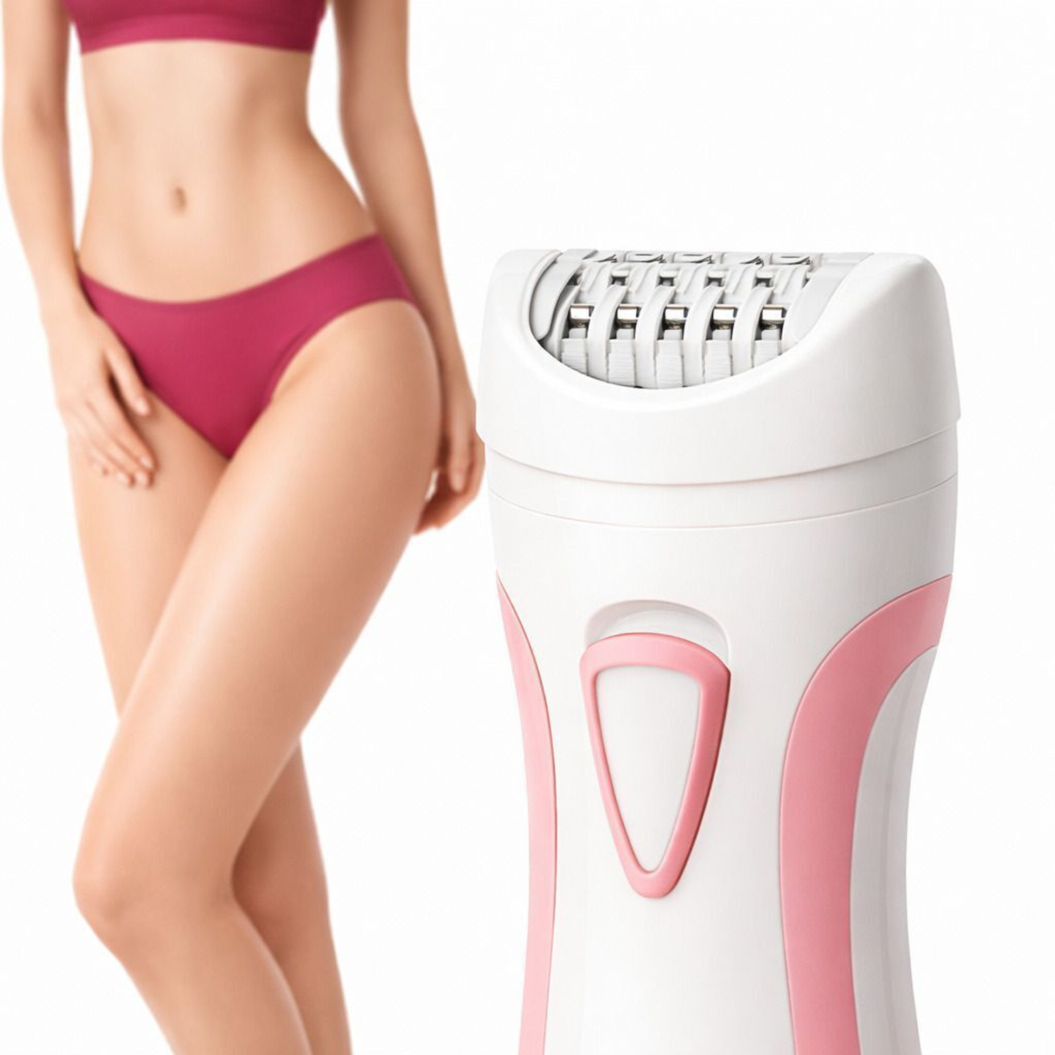 Image of Veenova Body Trimmer for Women | Full Body Hair Trimmer for Women Cordless Epilator