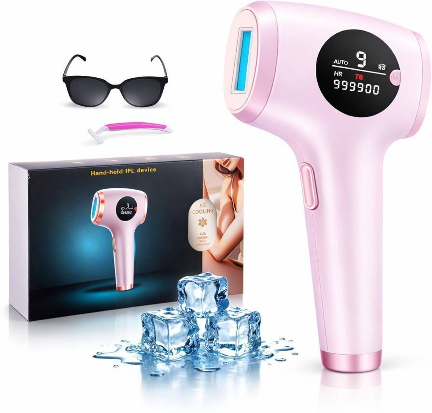 Yuva Pulse IPL Hair Remover 990K |Ice Cooling |Permanent Hair