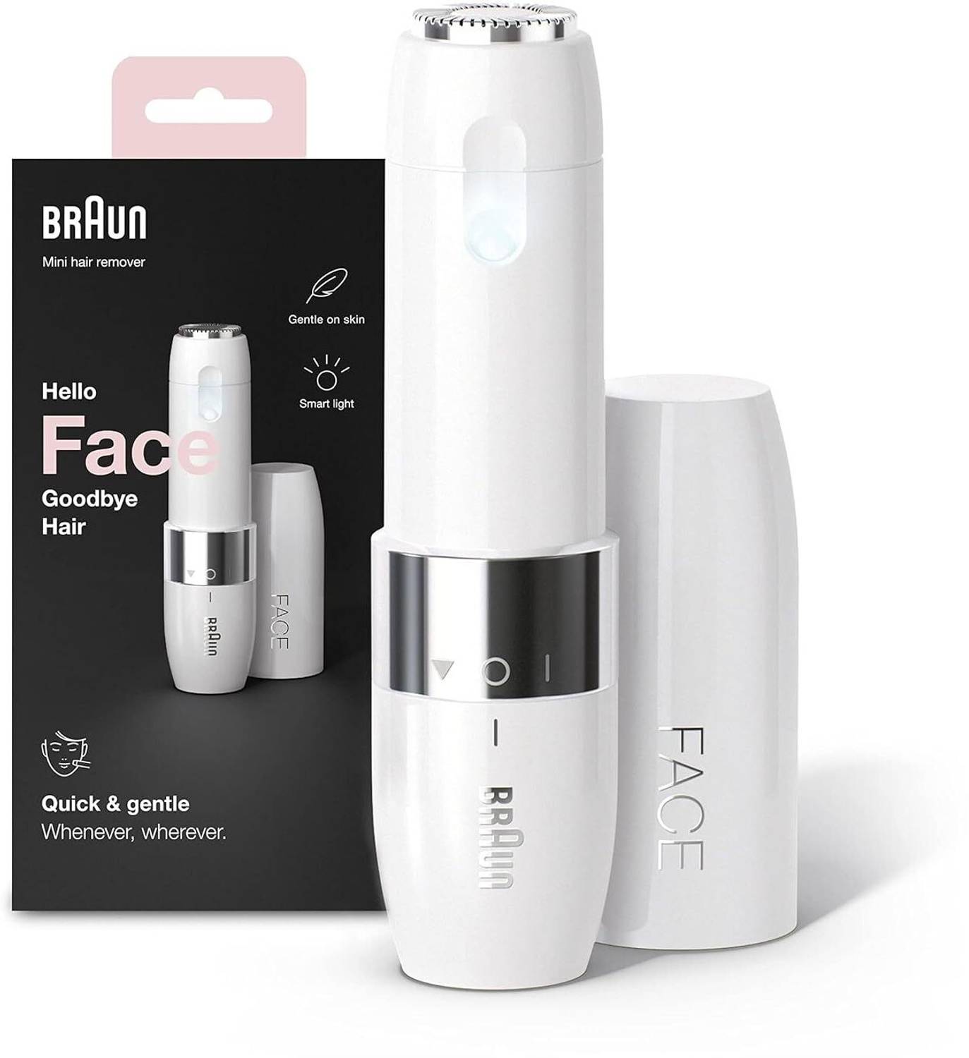 Braun Face Mini Hair Remover FS1000 Cordless for Women Cordless E