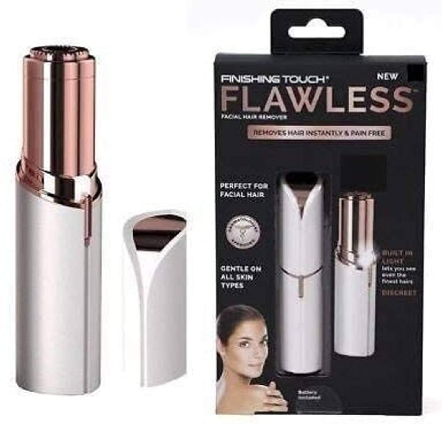 Trimer Pack of 1 Women Hair Remover Touch Epilator Cordless Epilator