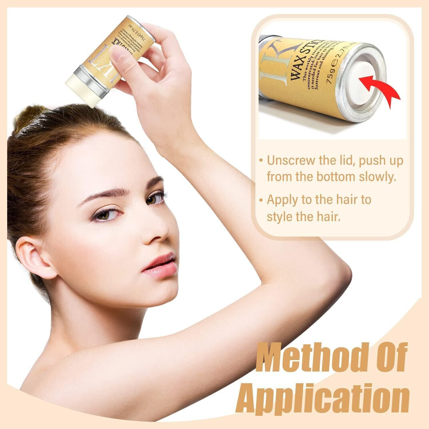 Image of RANGOKI IKT Hair Wax Stick for Hair Styling Wax Stick Non-greasy Styling Wax Cordless Epilator