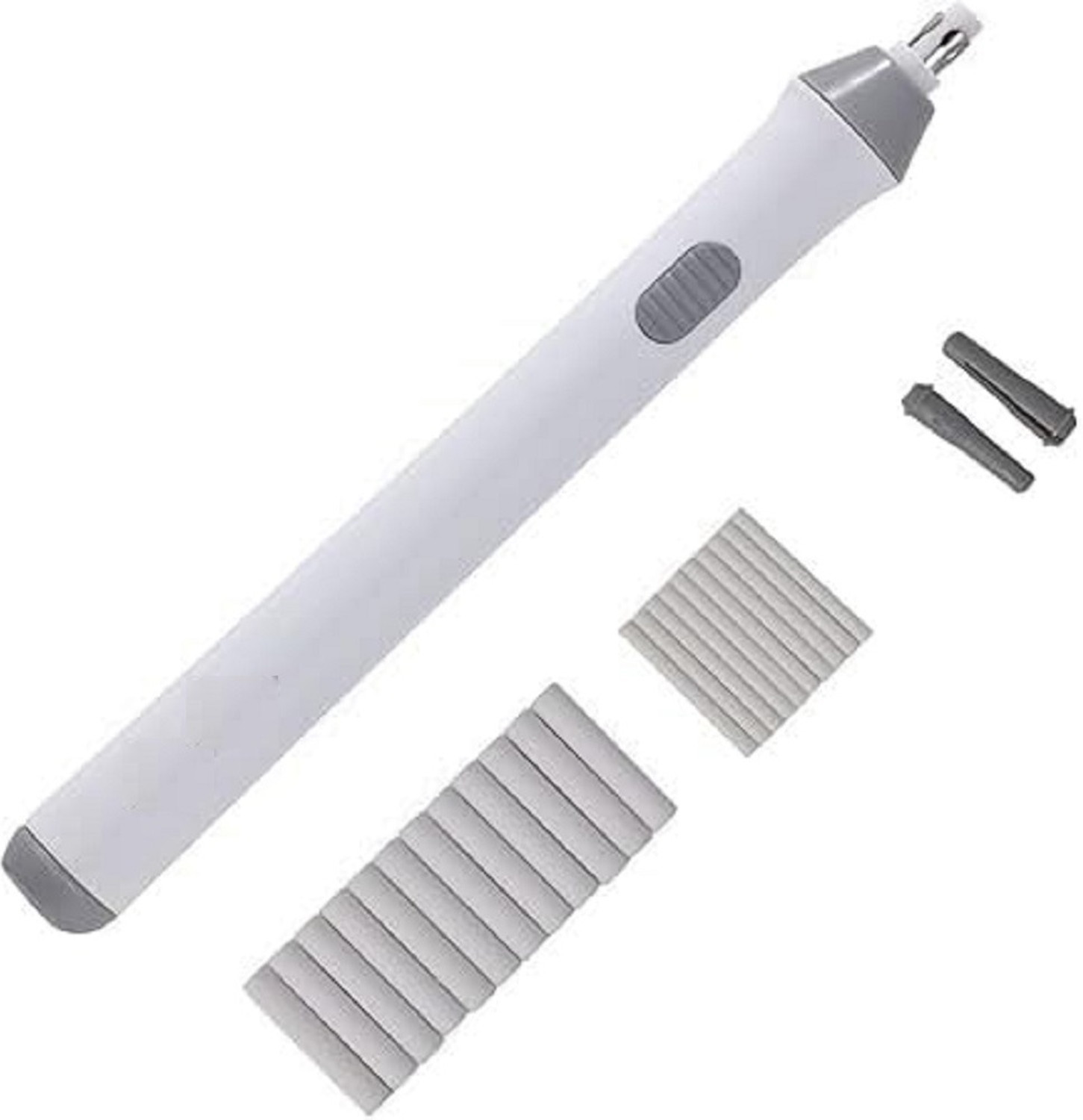 Image of Adoere Electric Battery Operated Automatic Pencil Eraser with 22 Refills Non Toxic Non-Toxic Eraser