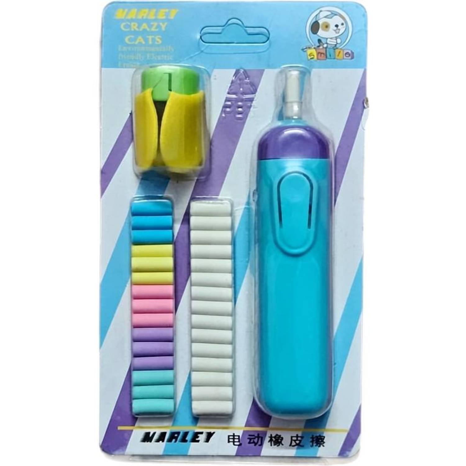 Aarohi Electric eraser with 30 pcs Extra replaceable eraser Non-Toxic Eraser