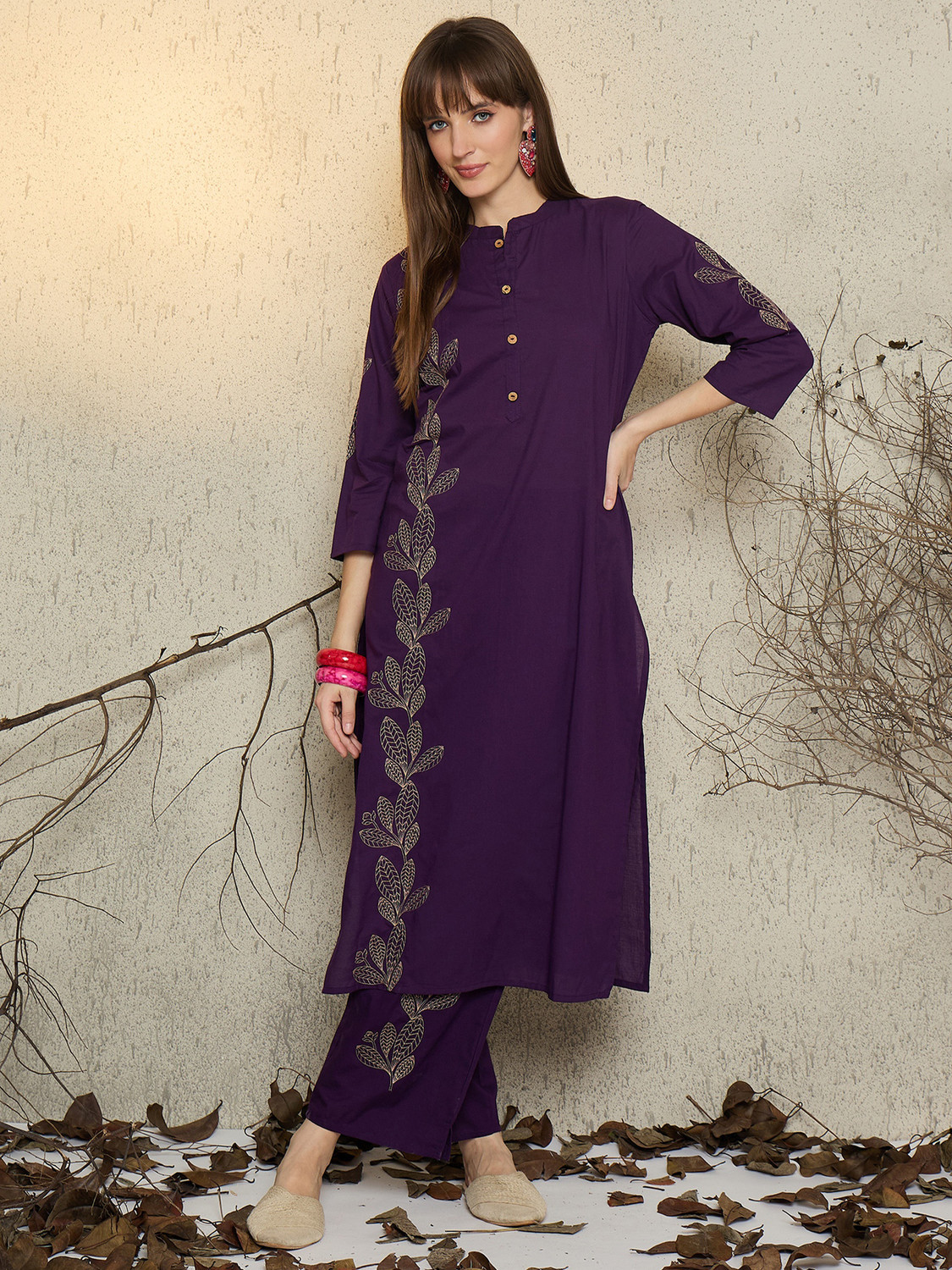 Image of Indo Era Women Kurta Pant Set