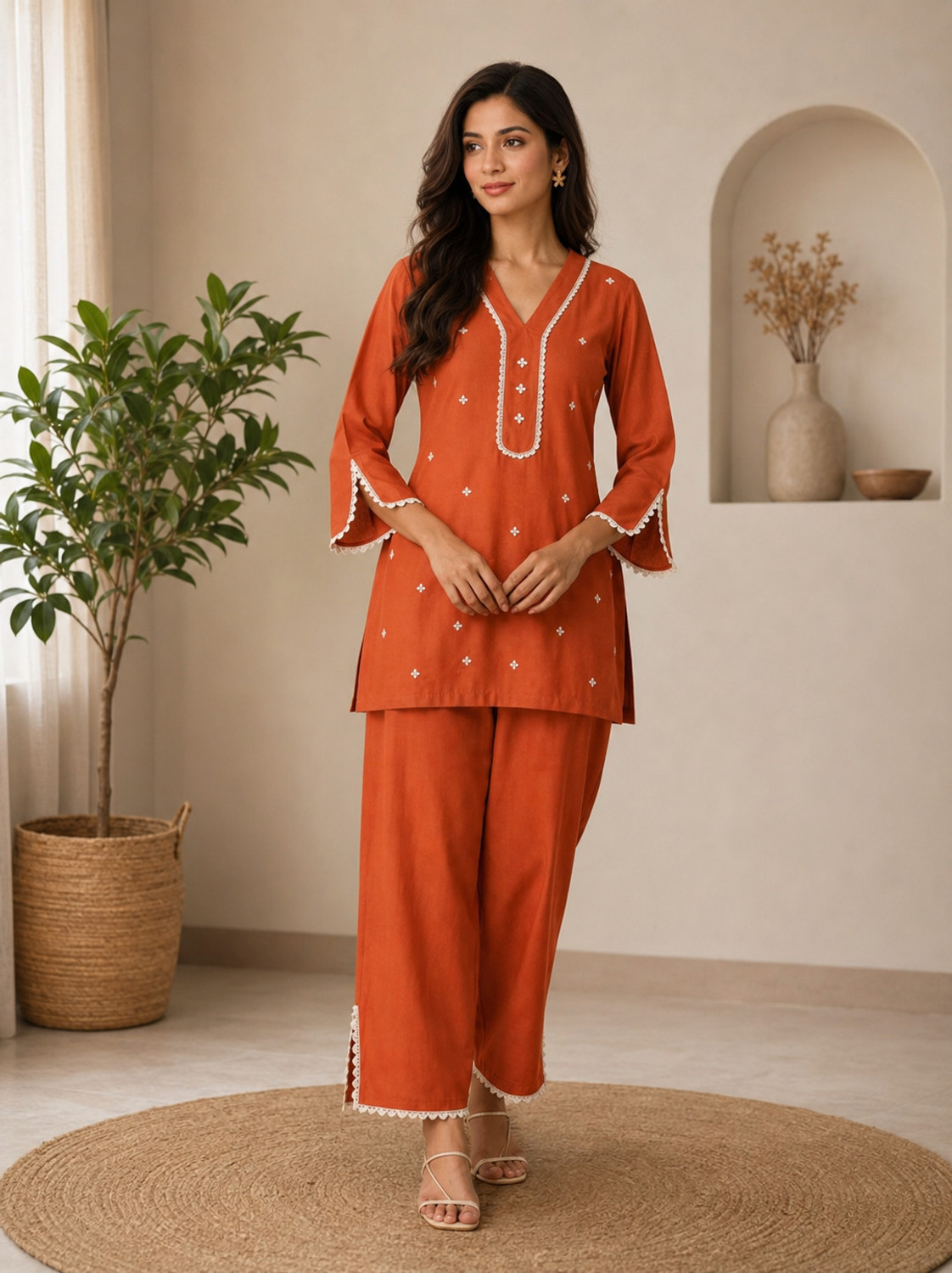 Image of Zilong Women Kurta Pant Set