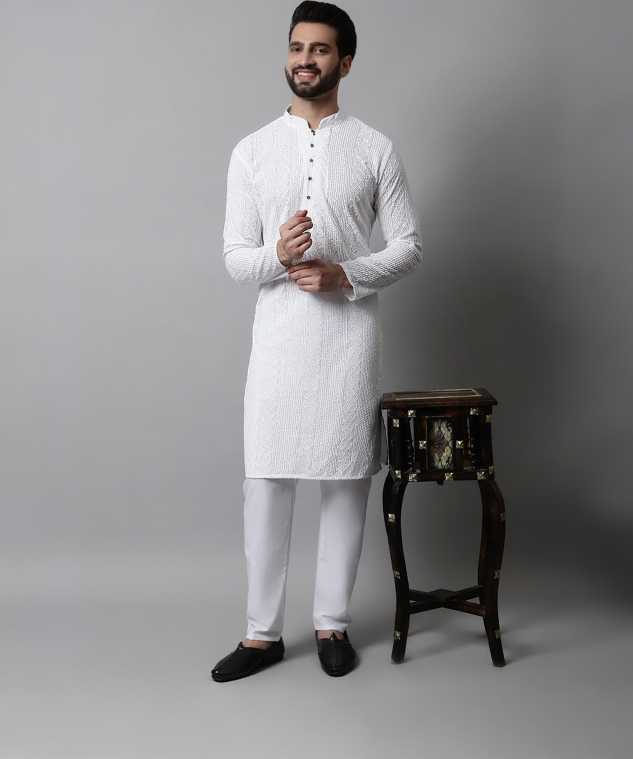 Image of Jompers Men Kurta Pyjama Set