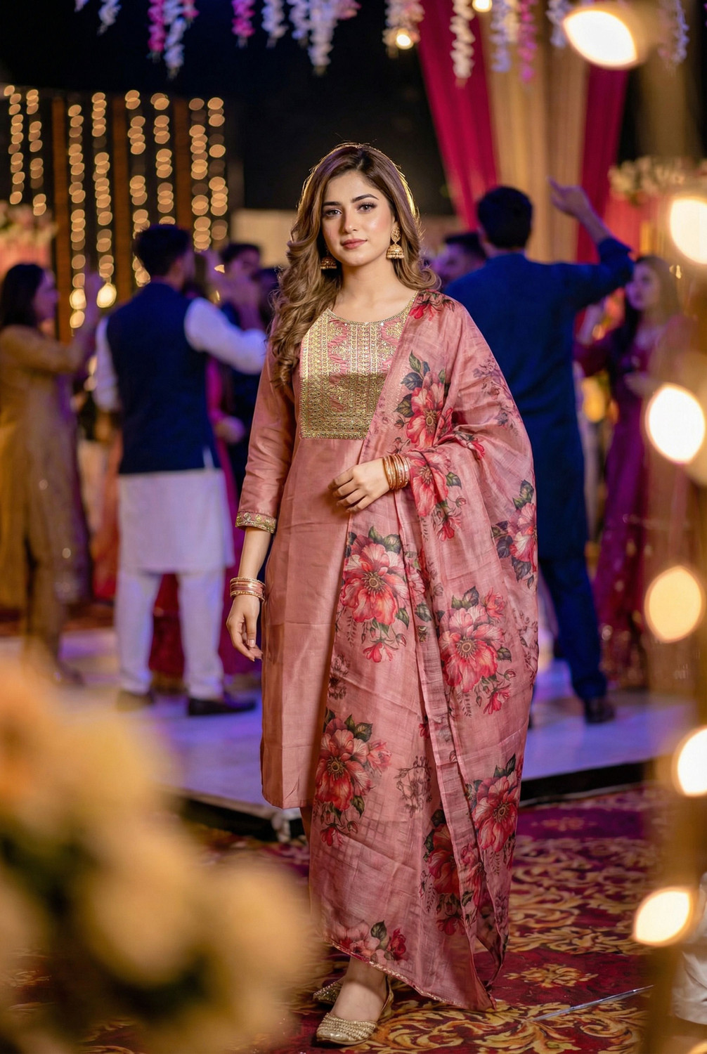 Image of NARI DREAM Women Kurta Pant Dupatta Set