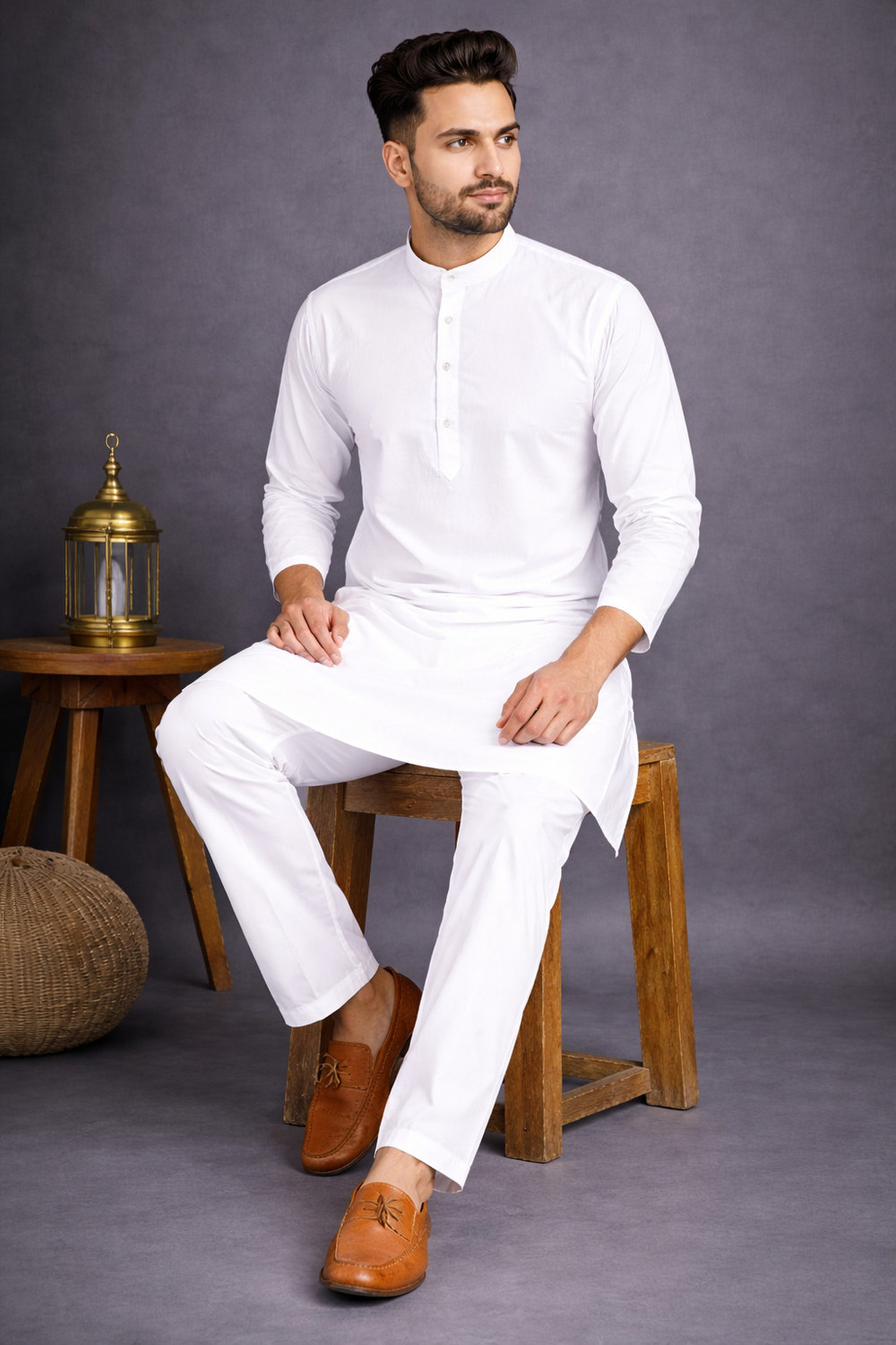 Image of CF Comfort First Men Kurta Pyjama Set