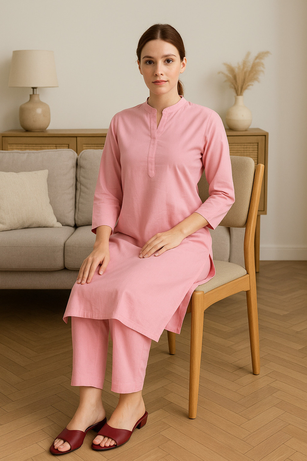Image of JAIPUR HAND BLOCK Women Kurta Pant Set