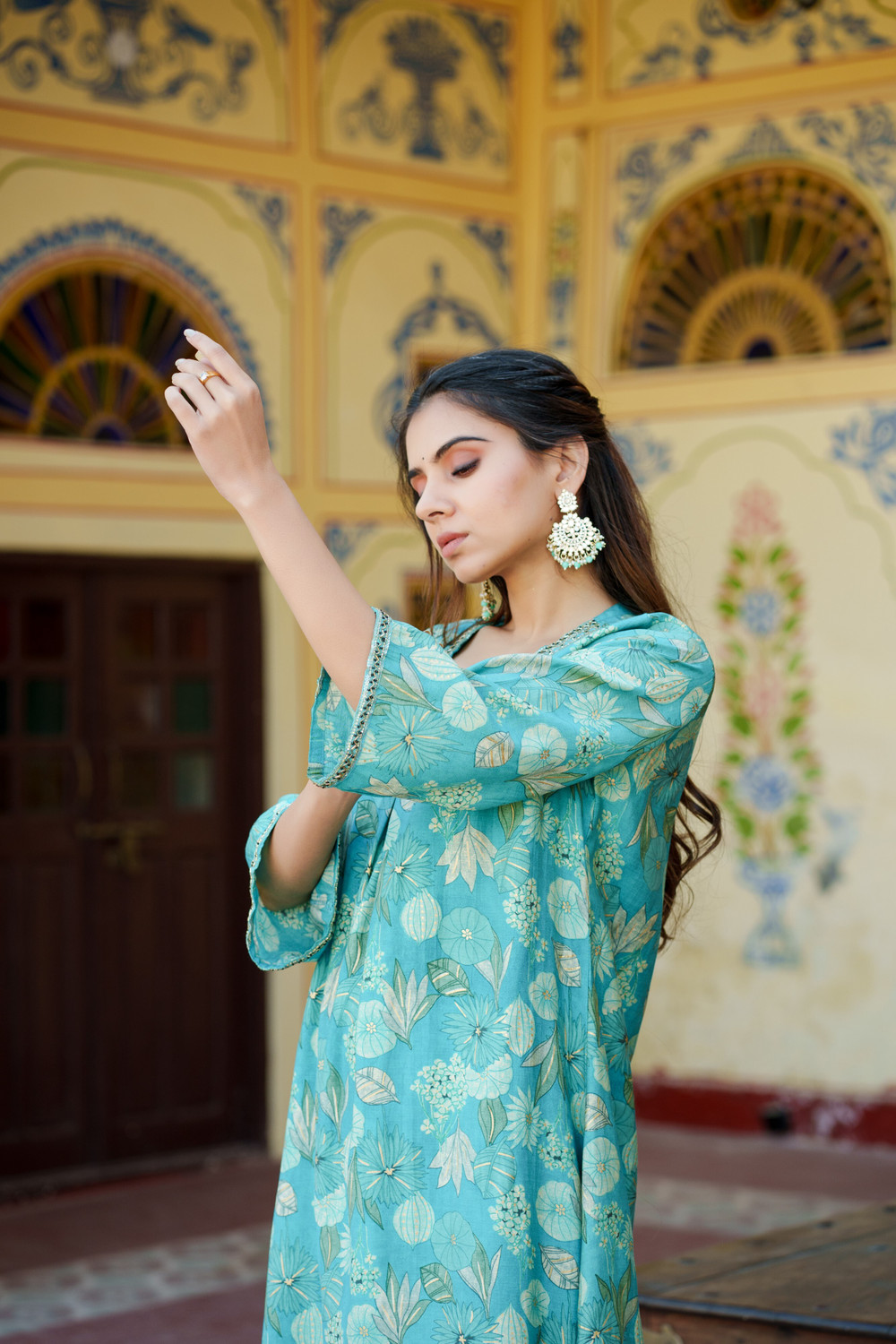 Image of VAASVA JAIPUR Women Kurta Pant Set