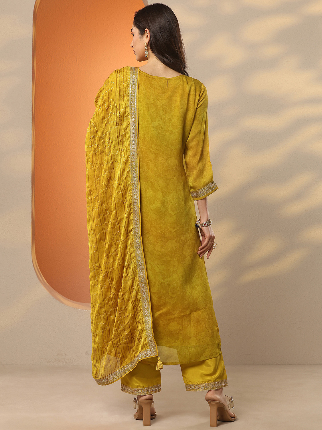 Image of LIBAS Women Kurta Pant Dupatta Set