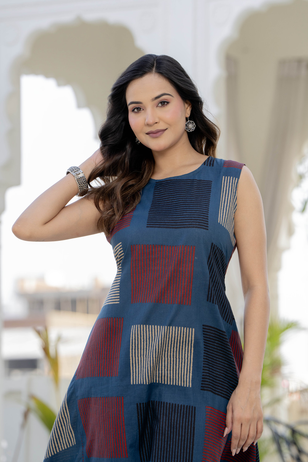 Image of Indiaura Women Kurta Palazzo Set
