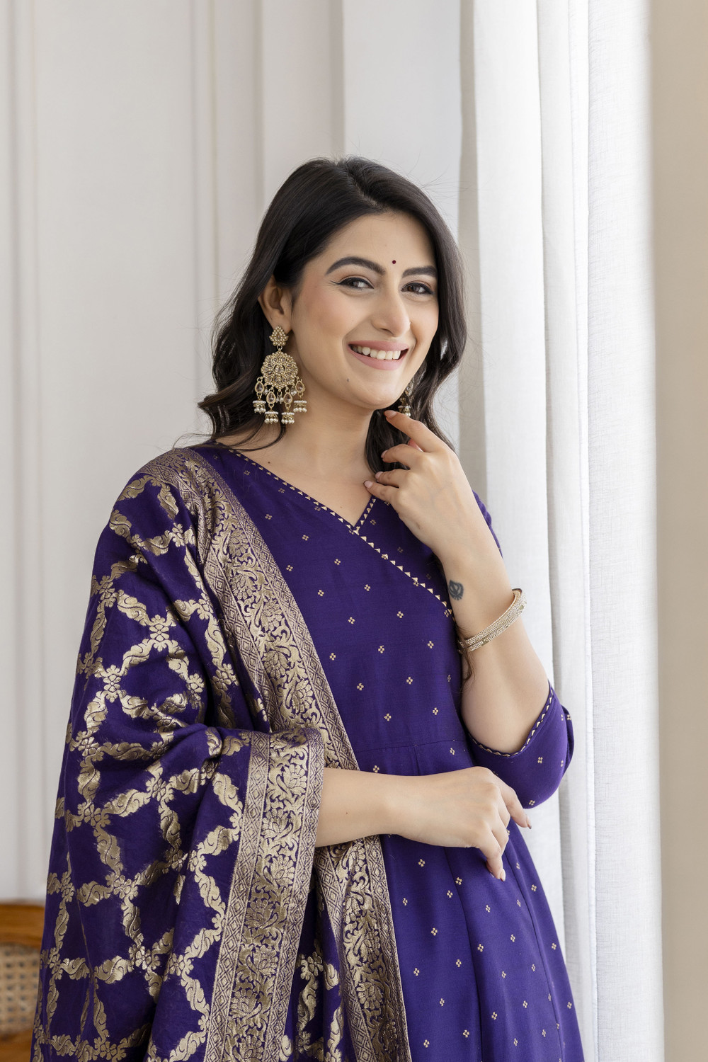 Image of berrylicious Women Kurta Pant Dupatta Set
