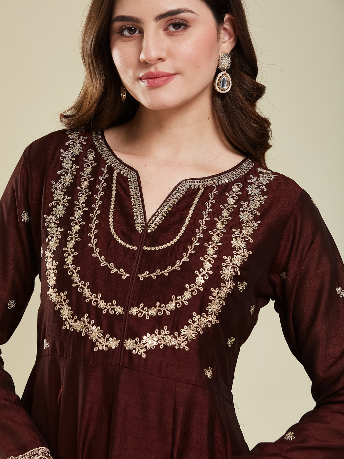 Image of MOKOSH Women Kurta Pant Dupatta Set