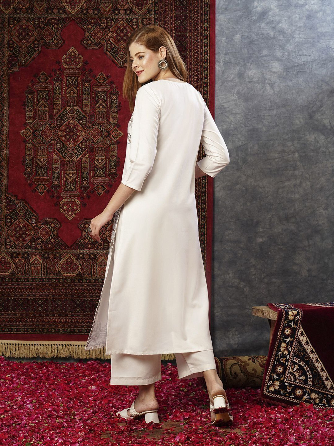 Image of Zarqira Women Kurta Pant Set