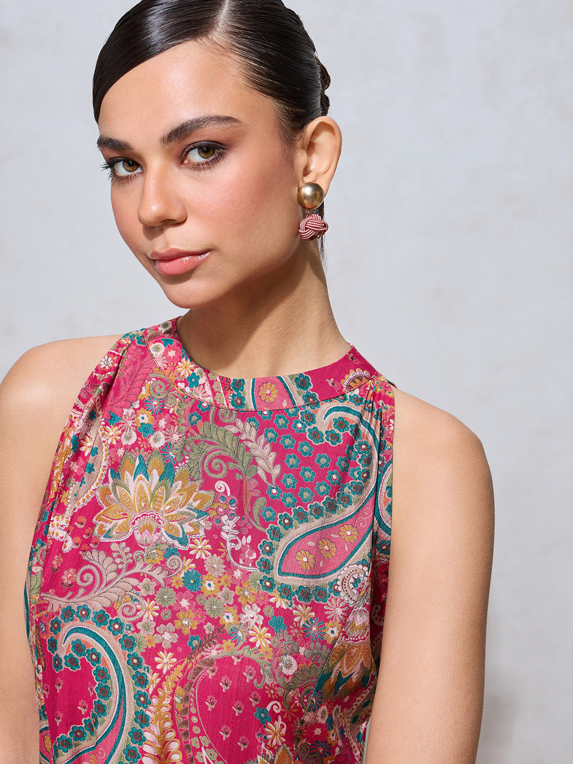 Image of flowervelly Women Kurti Pyjama Set