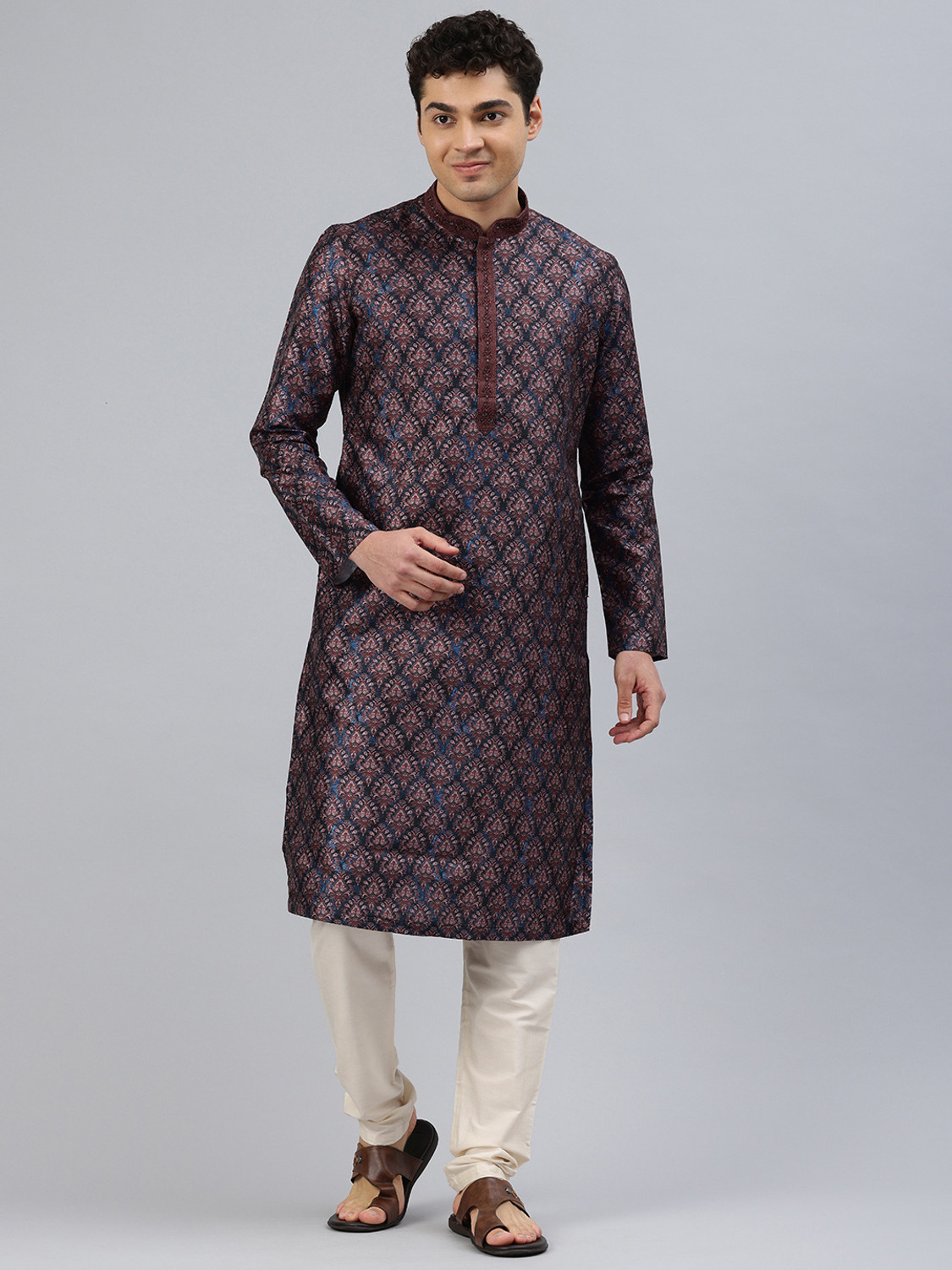 Image of Manthan Men Kurta Pyjama Set