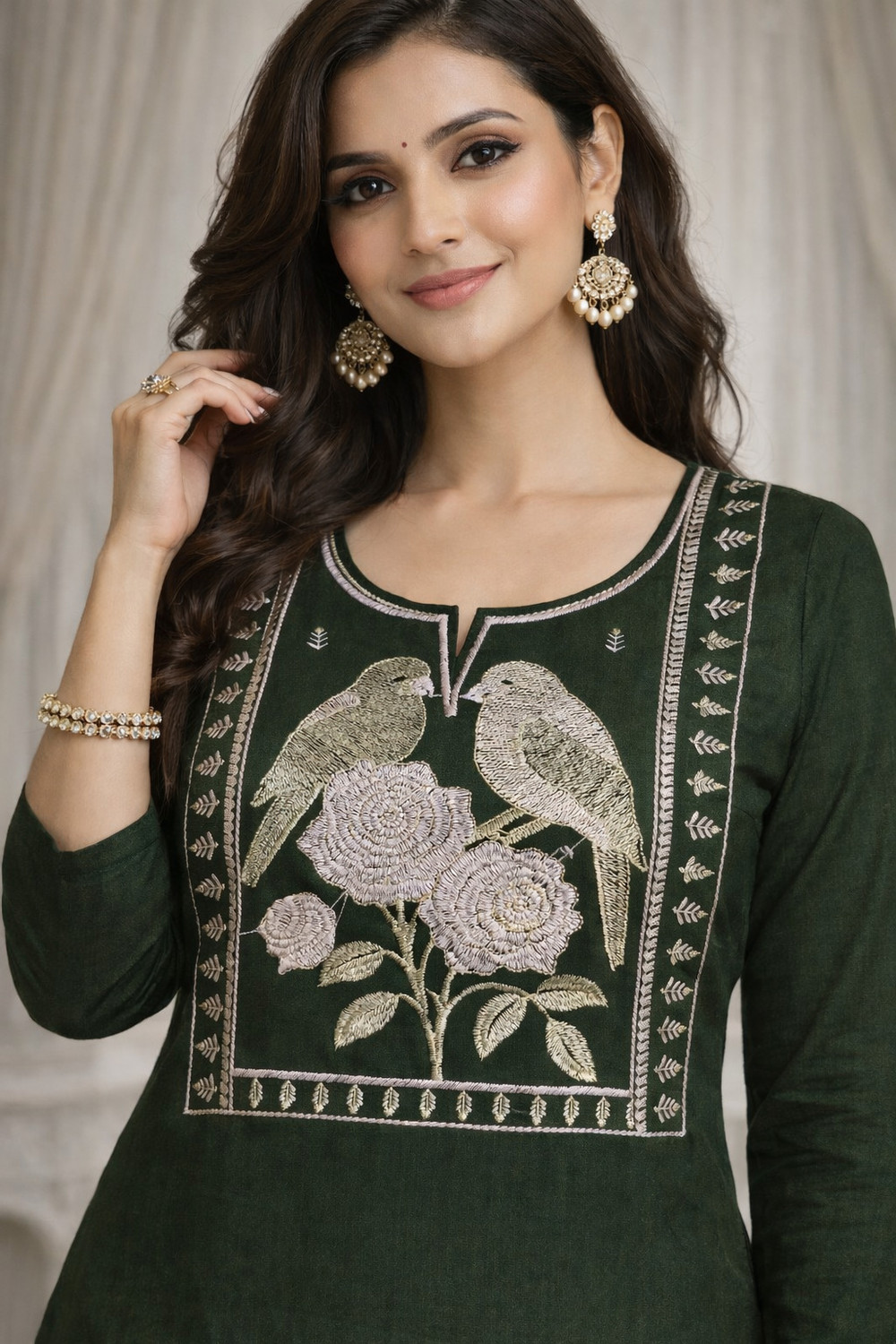 Image of Shree Shail Enterprise Women Kurta Pant Set