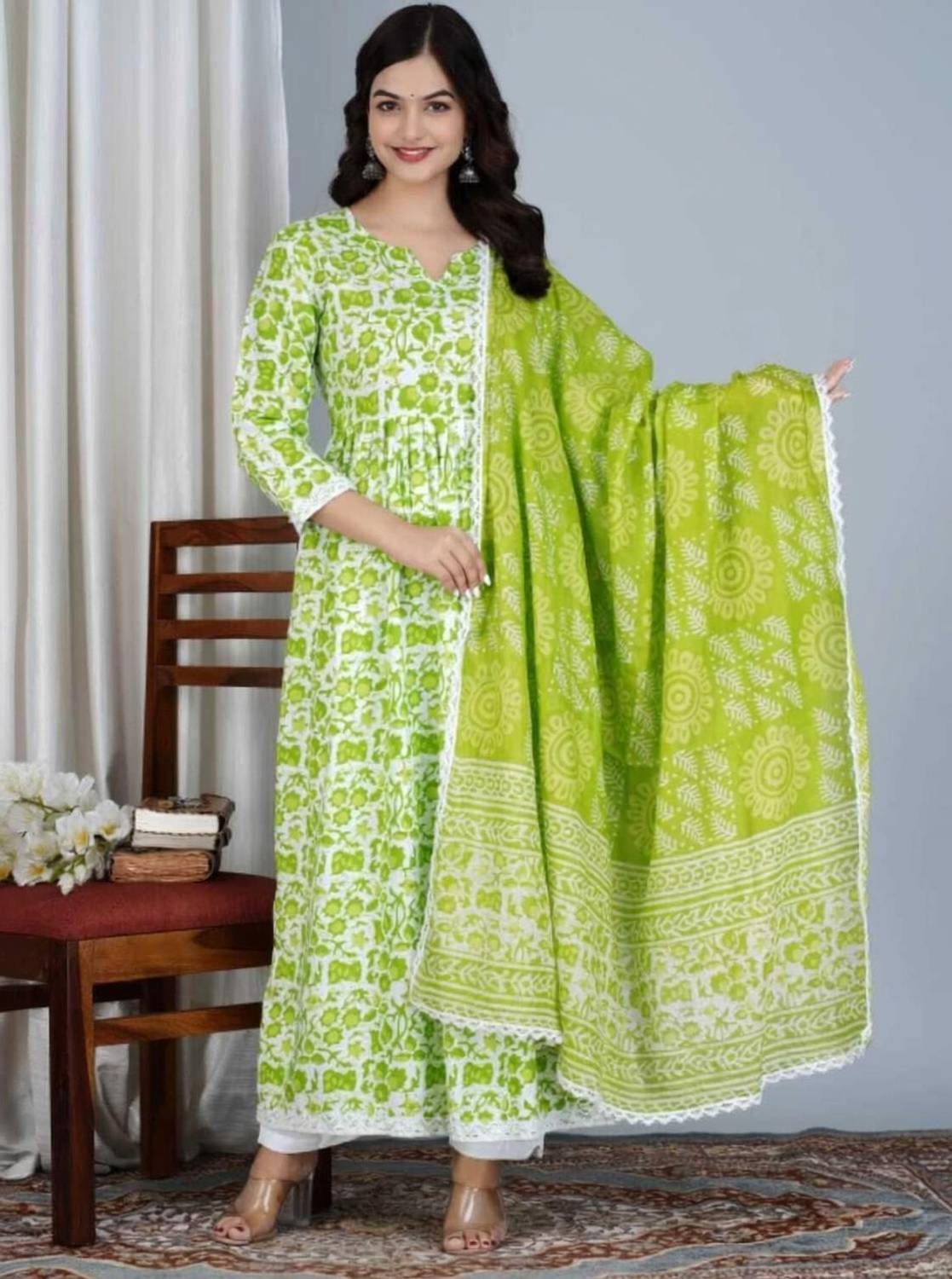 rudrama Women Kurta Dupatta Set