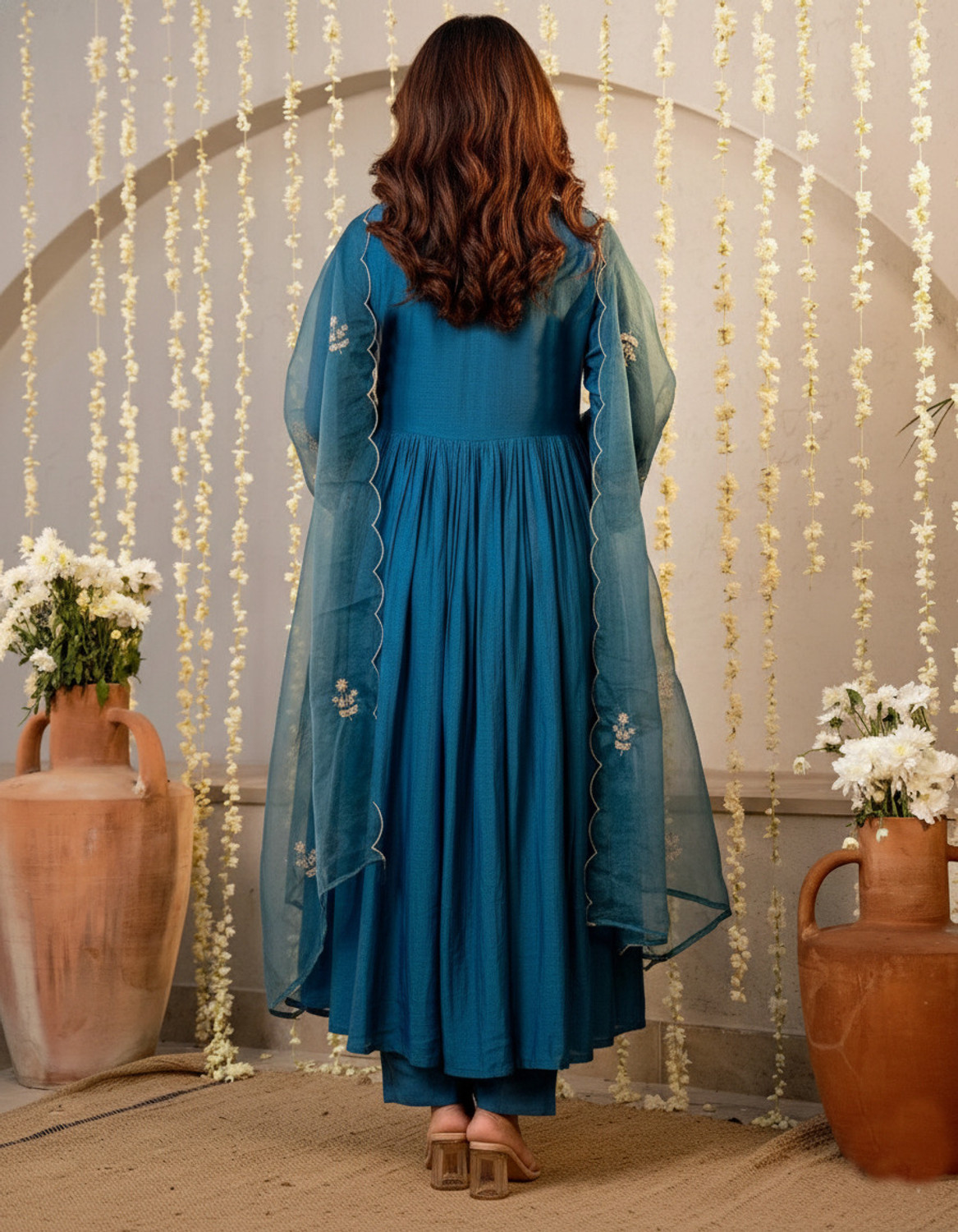 Image of Klosia Women Kurta Pant Dupatta Set
