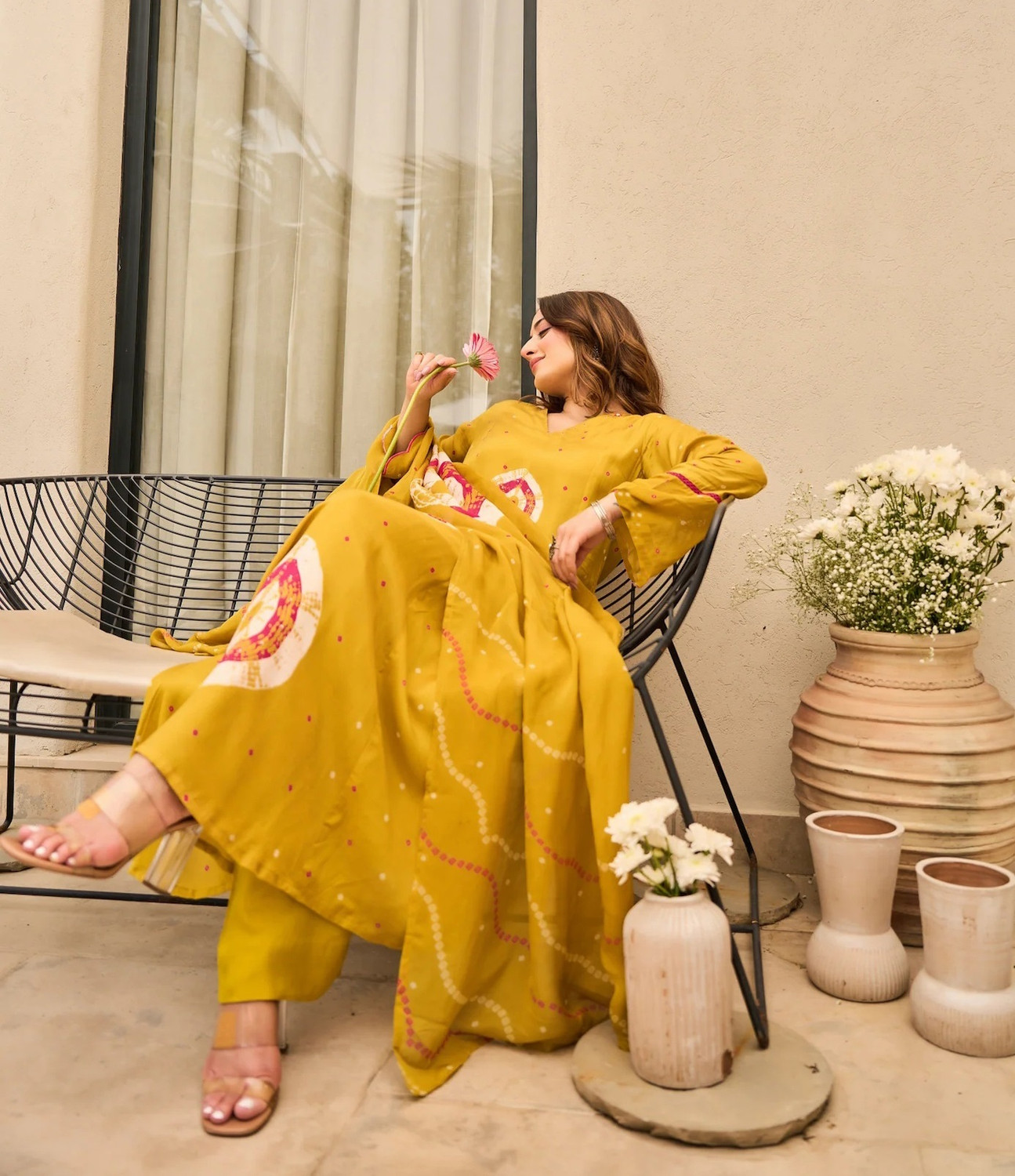 Image of Klosia Women Kurta Pant Dupatta Set