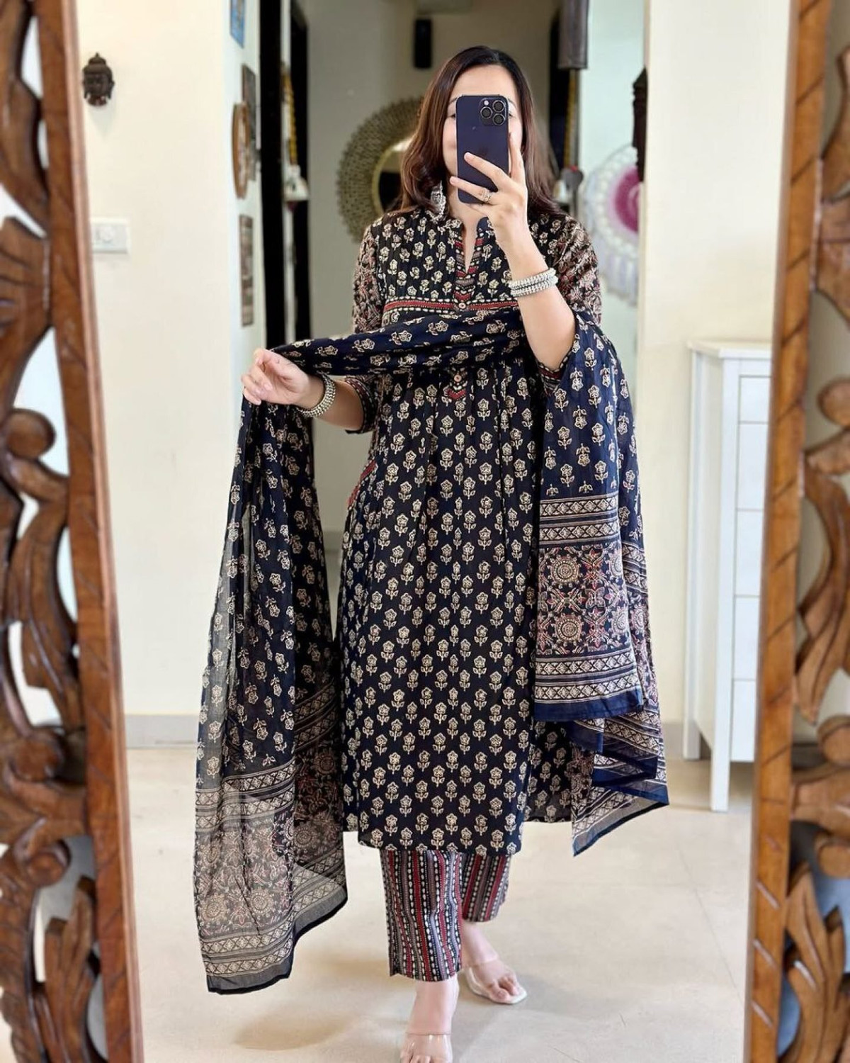 Image of Devanshi Fashion Women Kurti Pant Dupatta Set