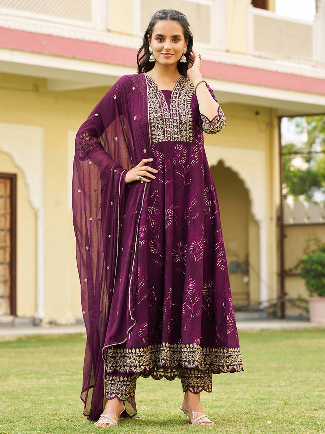 berrylicious Women Kurta Pant Dupatta Set
