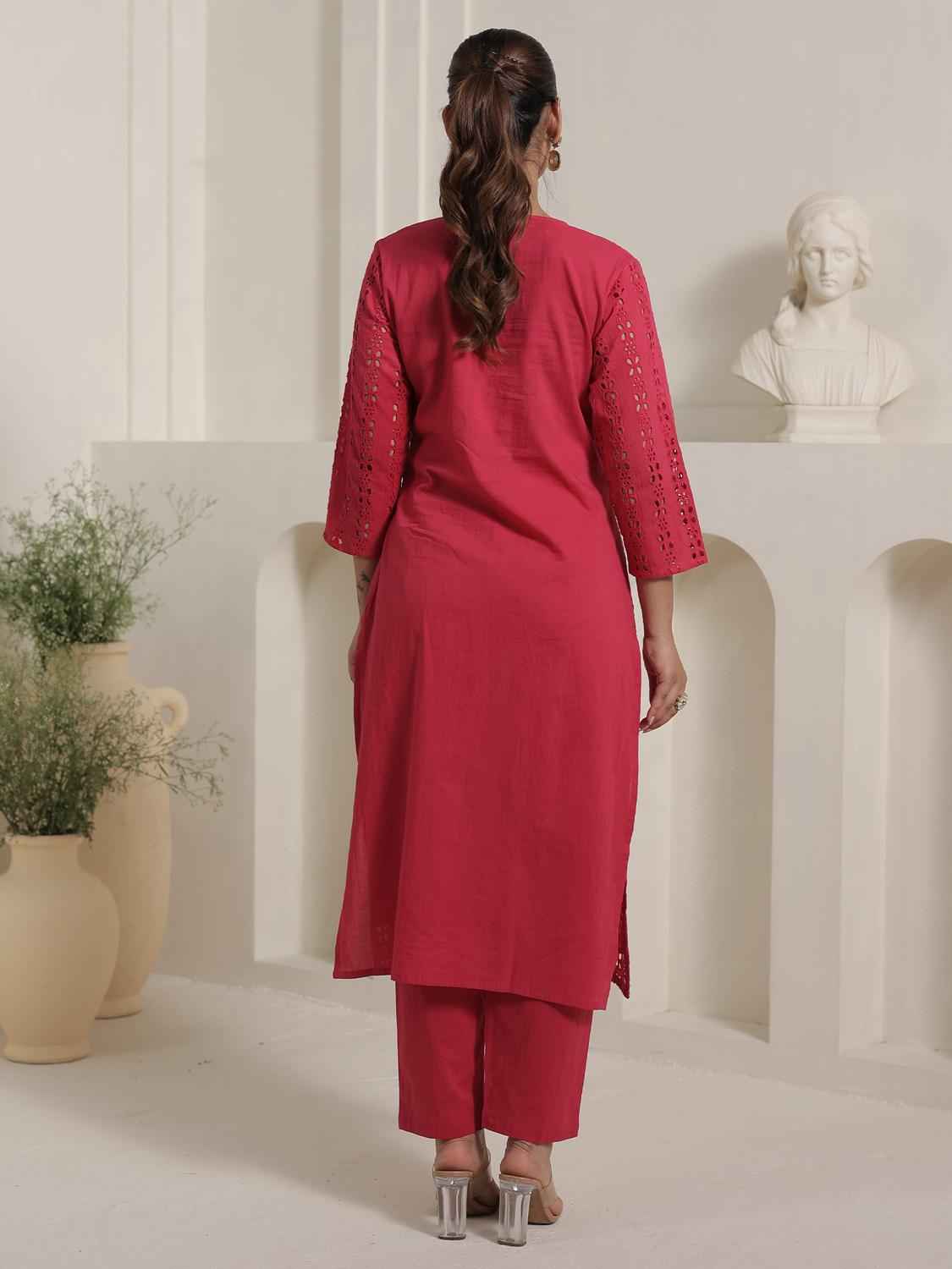 Image of Indo Era Women Kurta Pant Set