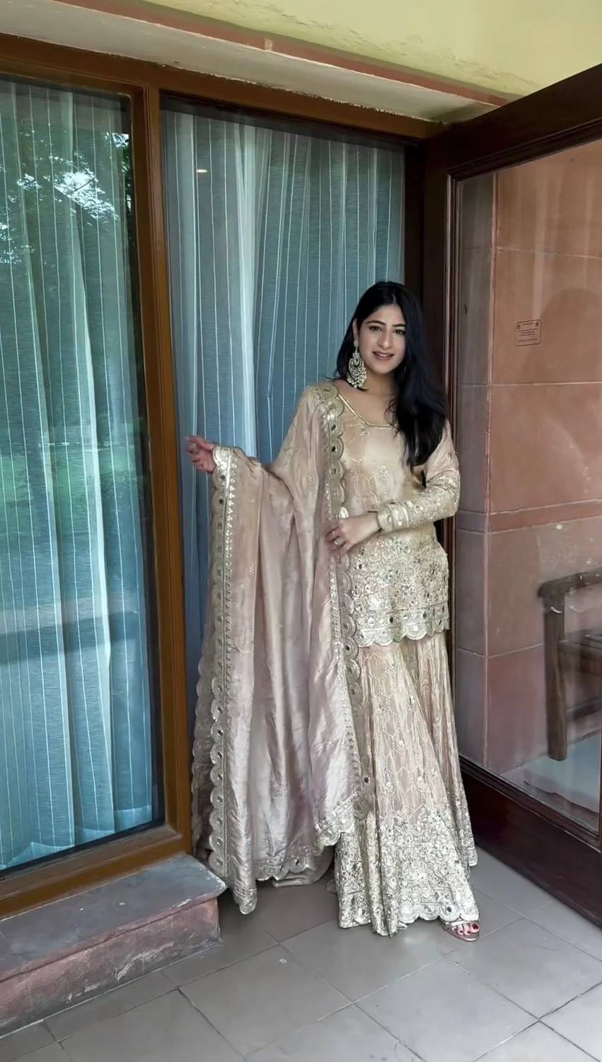 JOVTY Women Kurta Sharara Dupatta Set - Image 2