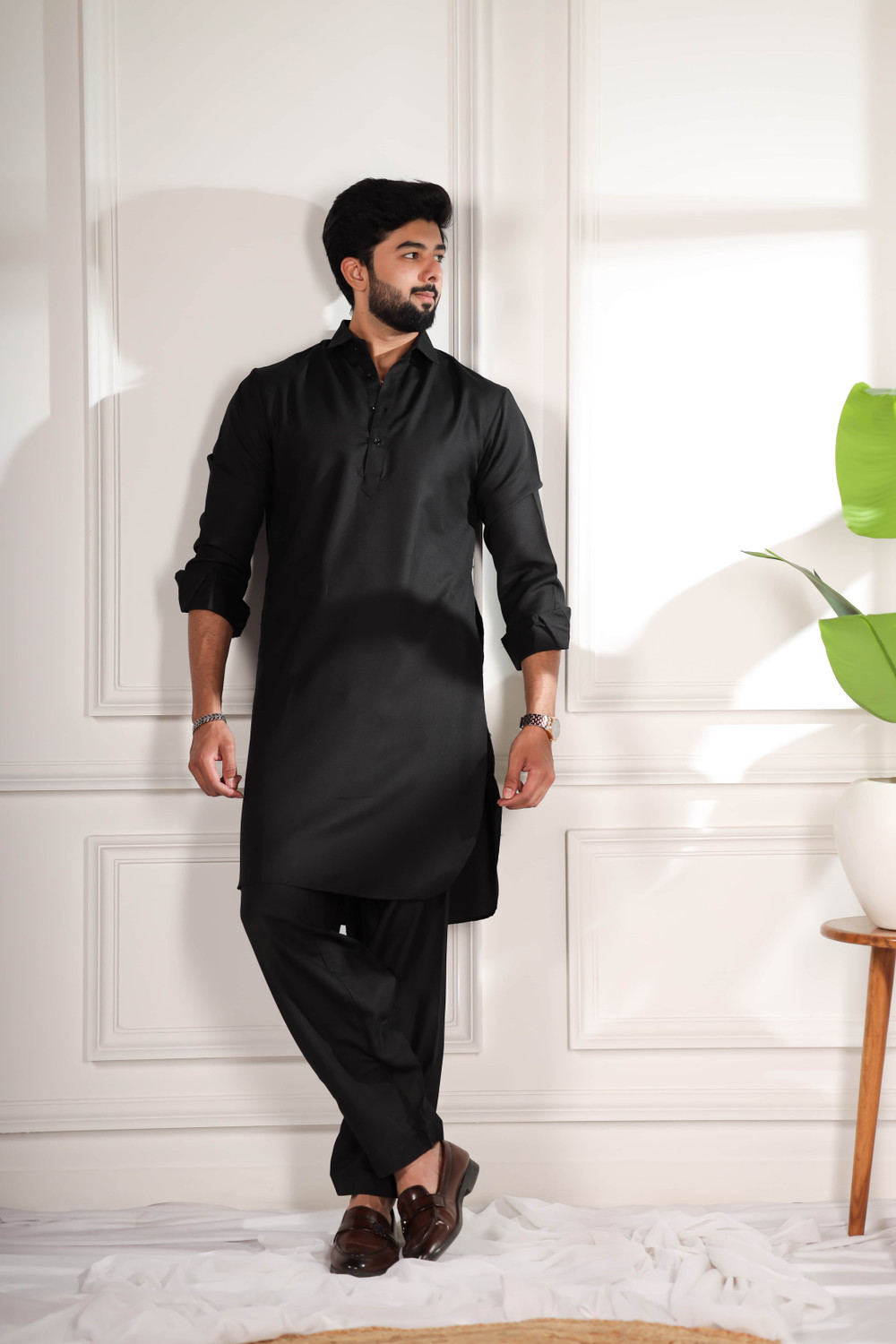 Image of Koshin Men Kurta Salwar Set