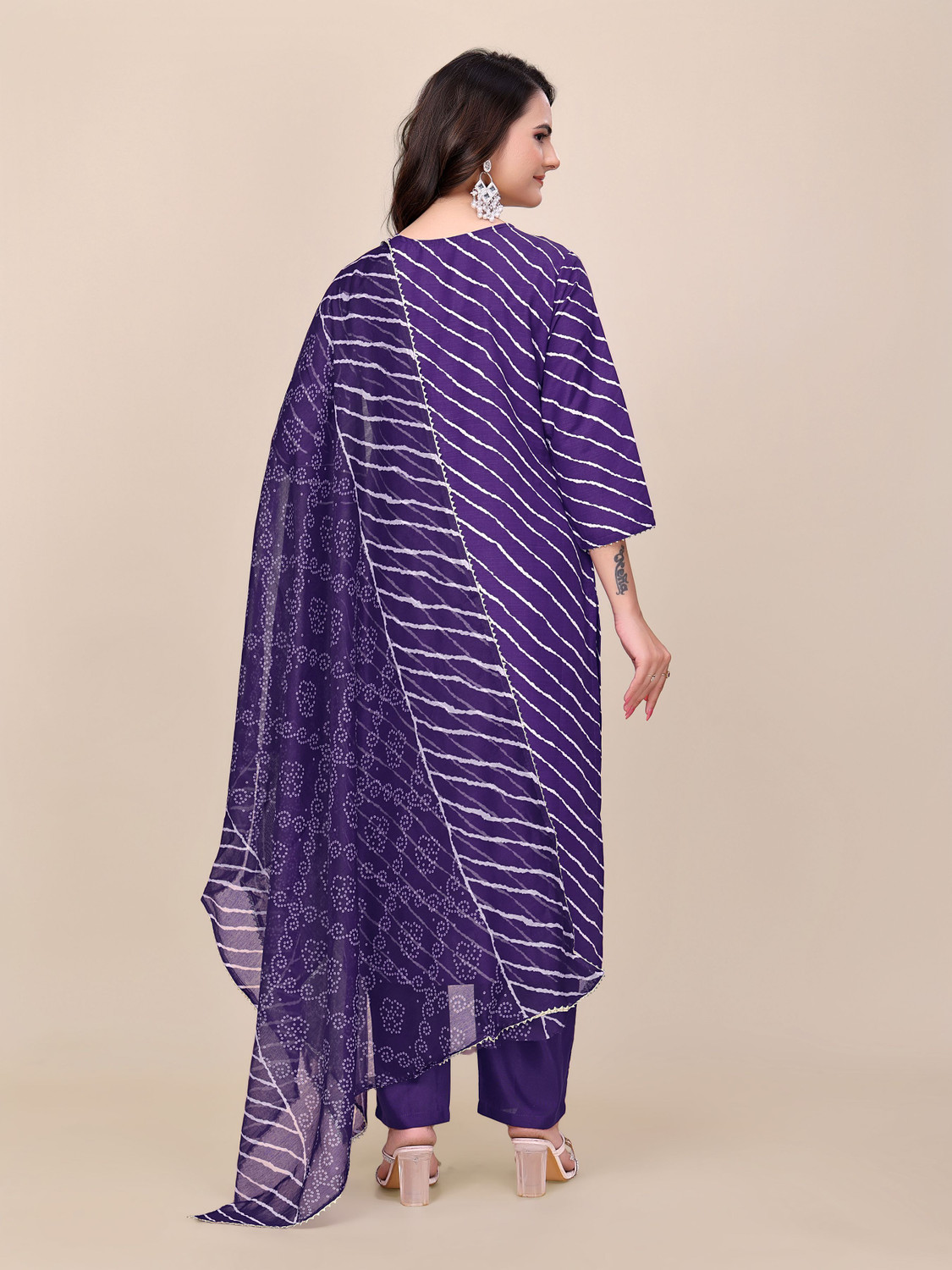 Image of HouseOfCommon Women Kurta Pant Dupatta Set