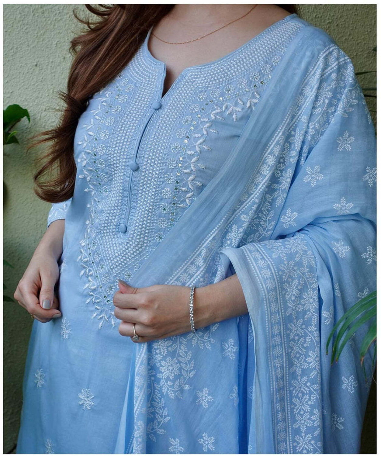 Image of NIKORA Women Kurta Pant Dupatta Set