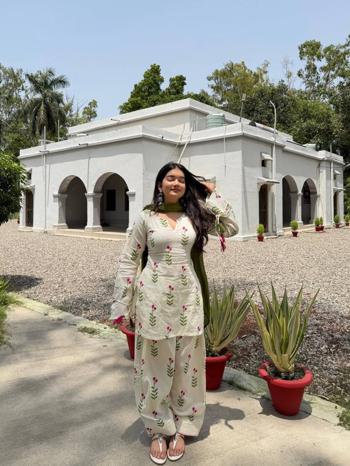 Image of DAX CREATION Women Kurta Salwar Dupatta Set