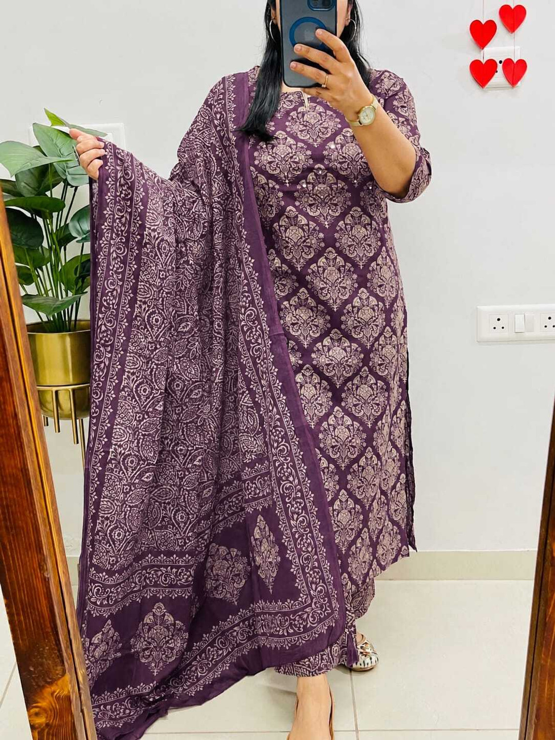 Image of zivorah Women Kurta Pant Dupatta Set