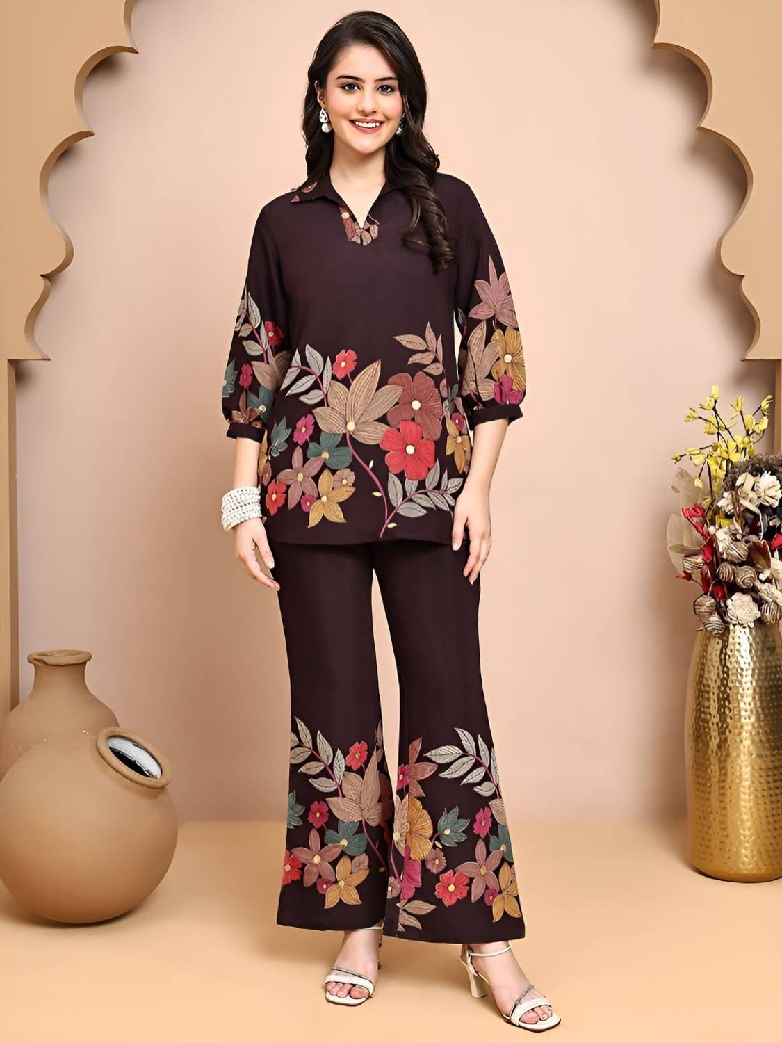 Bhagyesh Fashion Women Kurti Pant Set