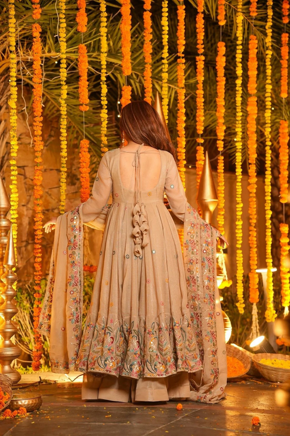 Image of Dresser Women Kurta Palazzo Dupatta Set