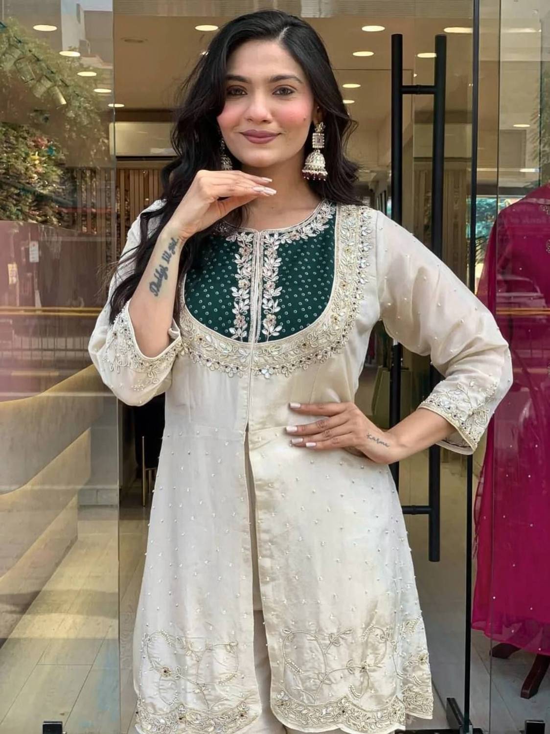 BOONGLAOOWEAR Women Kurti Palazzo Set