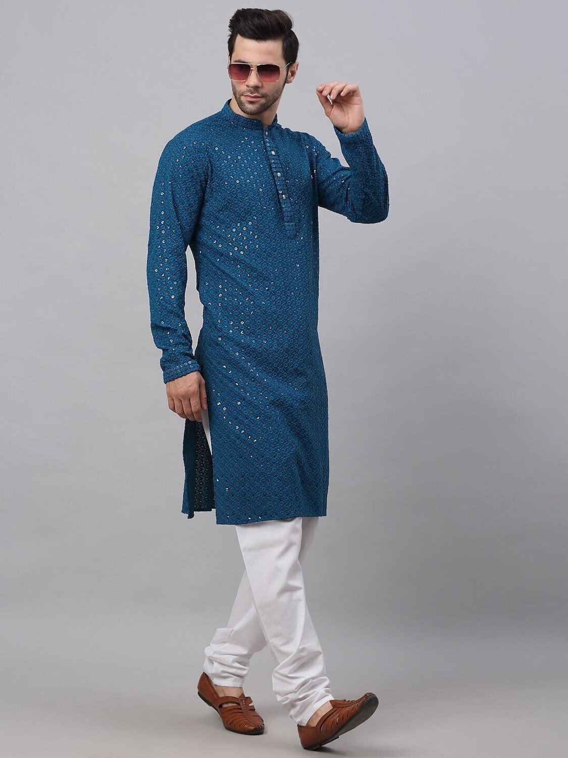 Image of Almora Men Kurta Pyjama Set