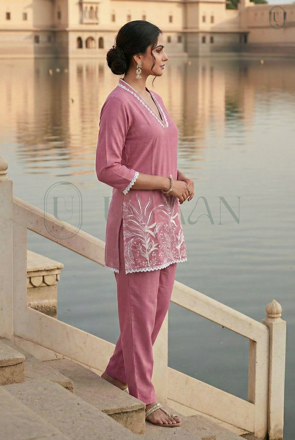 Image of mogal fashion Top Pant Co-ords Set