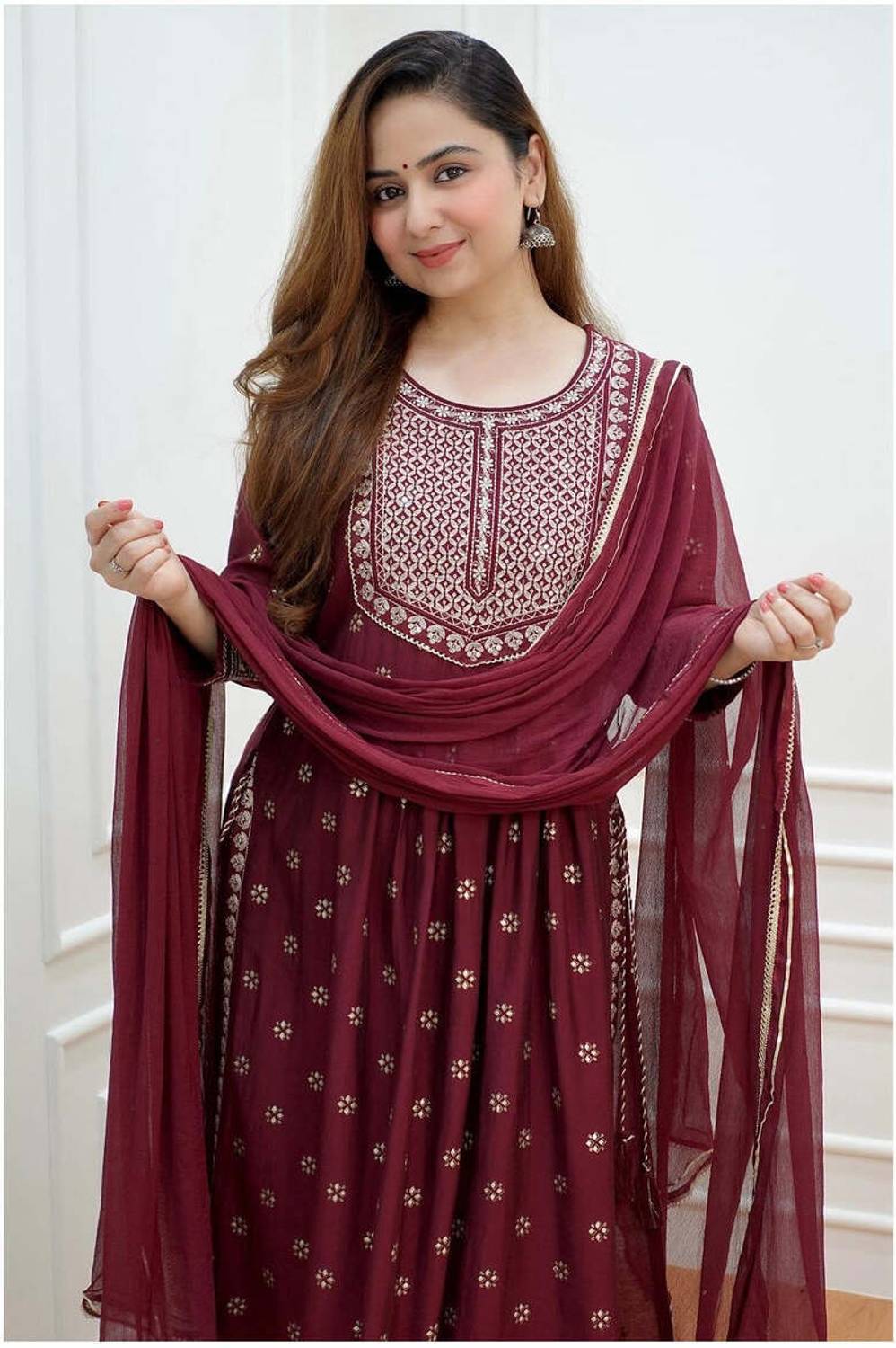 IQRA FEB Women Kurta Pant Dupatta Set