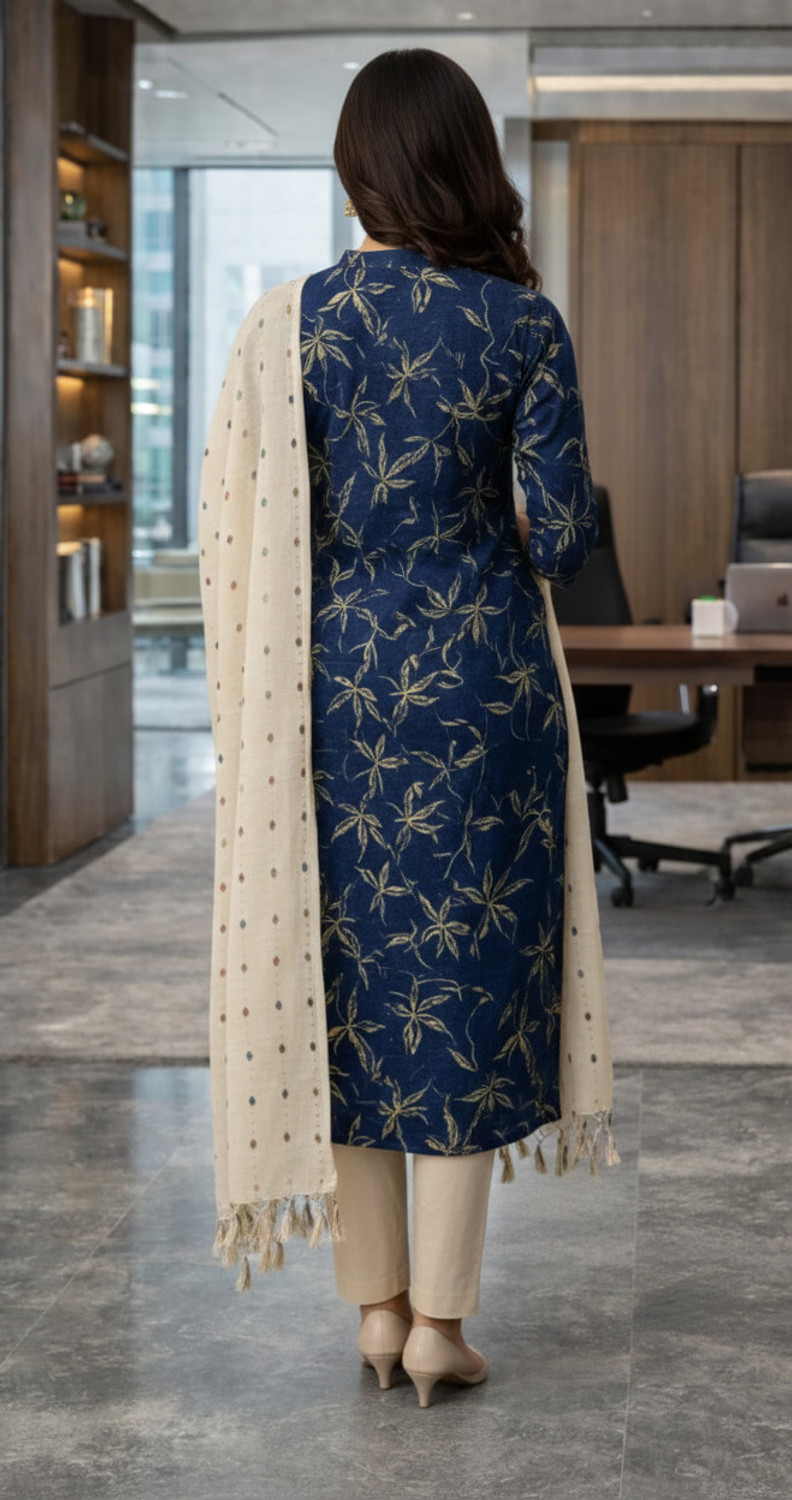 Image of sagun Women Kurta Pant Dupatta Set