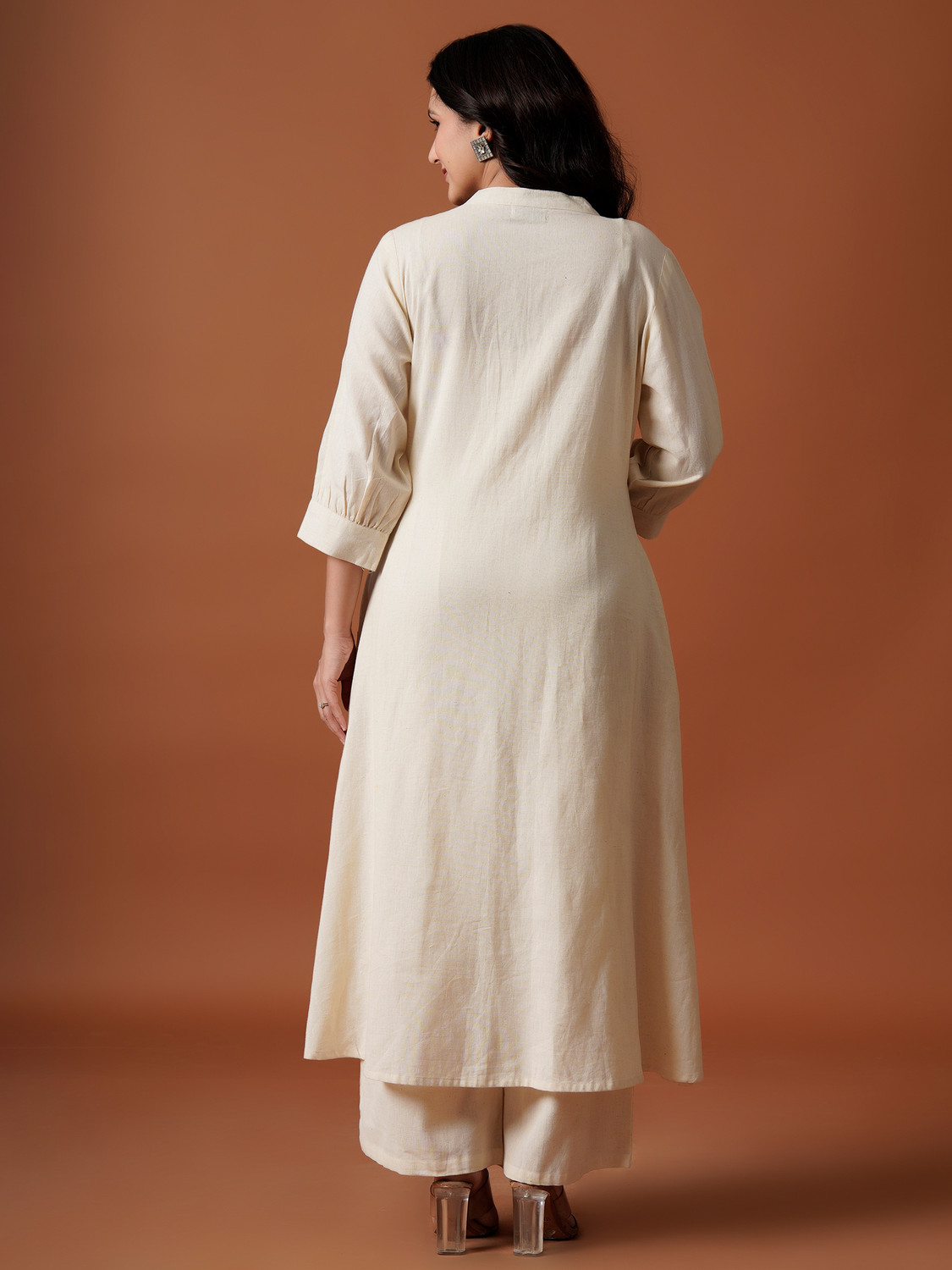 Image of Indo Era Women Kurta Palazzo Set