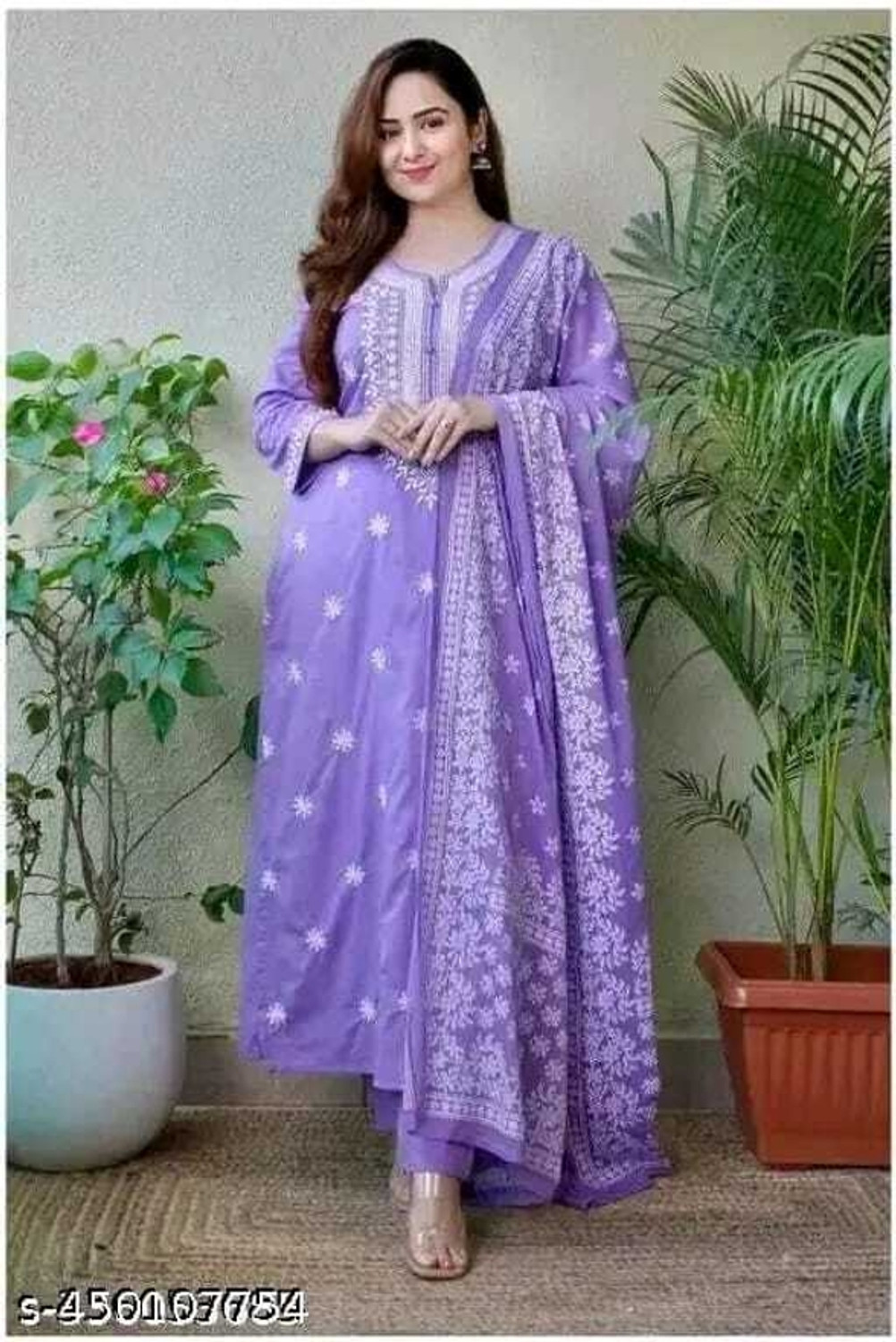 Image of Celtic Fab Women Kurta Pant Dupatta Set